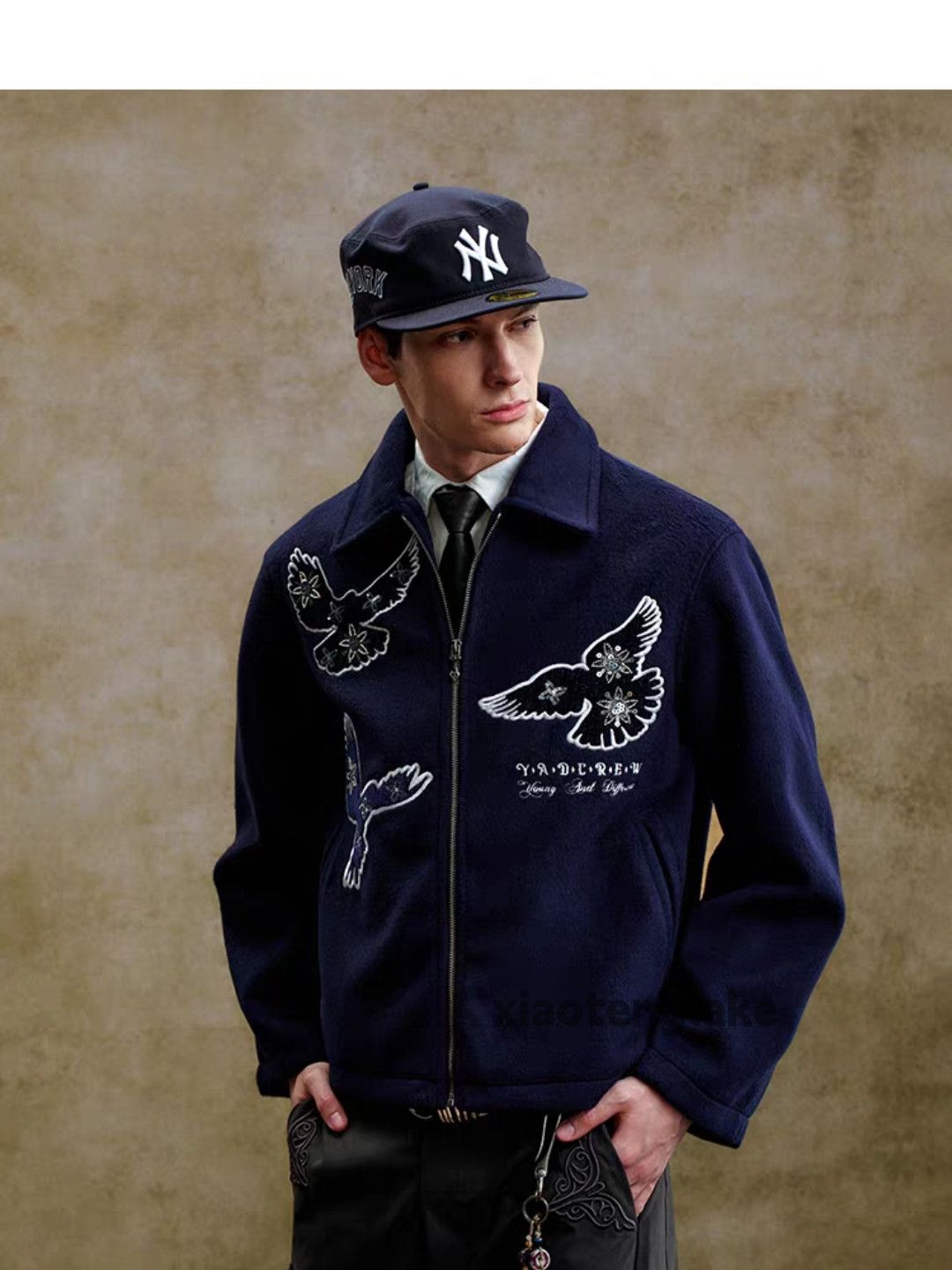 Vintage Utility woolen yuppie loose hiphop festival work jacket Size US XXL / EU 58 / 5 - 4 Thumbnail