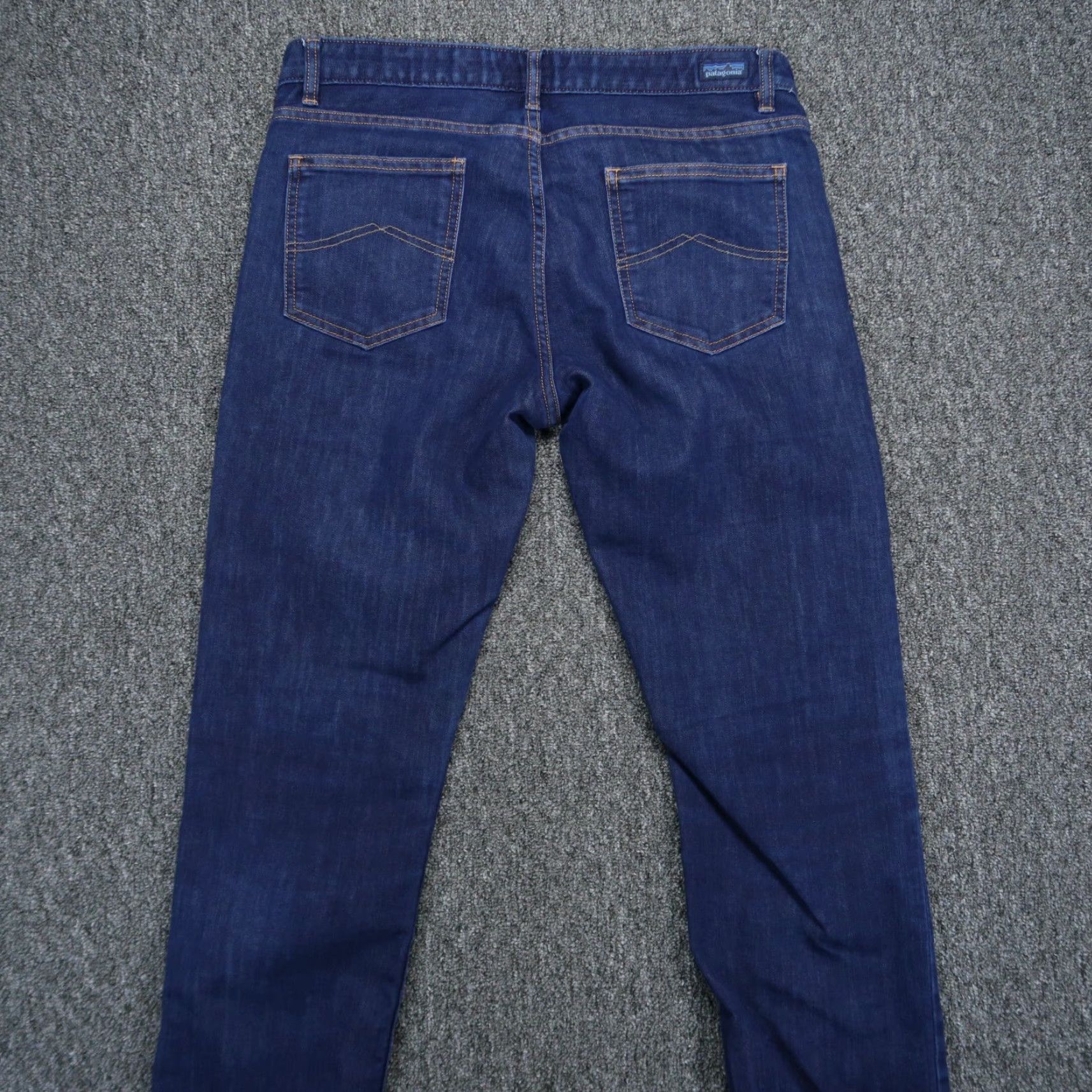 Patagonia Patagonia Jeans Womens 32x32 Blue Straight 5 Pocket Dark Wash Denim Jeans Size 24" / US 00 / IT 34 - 5 Thumbnail