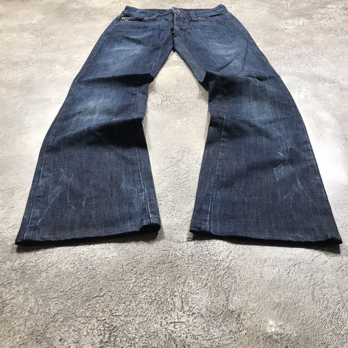 Vintage Vintage Y2K Miss Sixty Distressed Flared Jeans Low Rise 28 Size 28" / US 6 / IT 42 - 1 Thumbnail