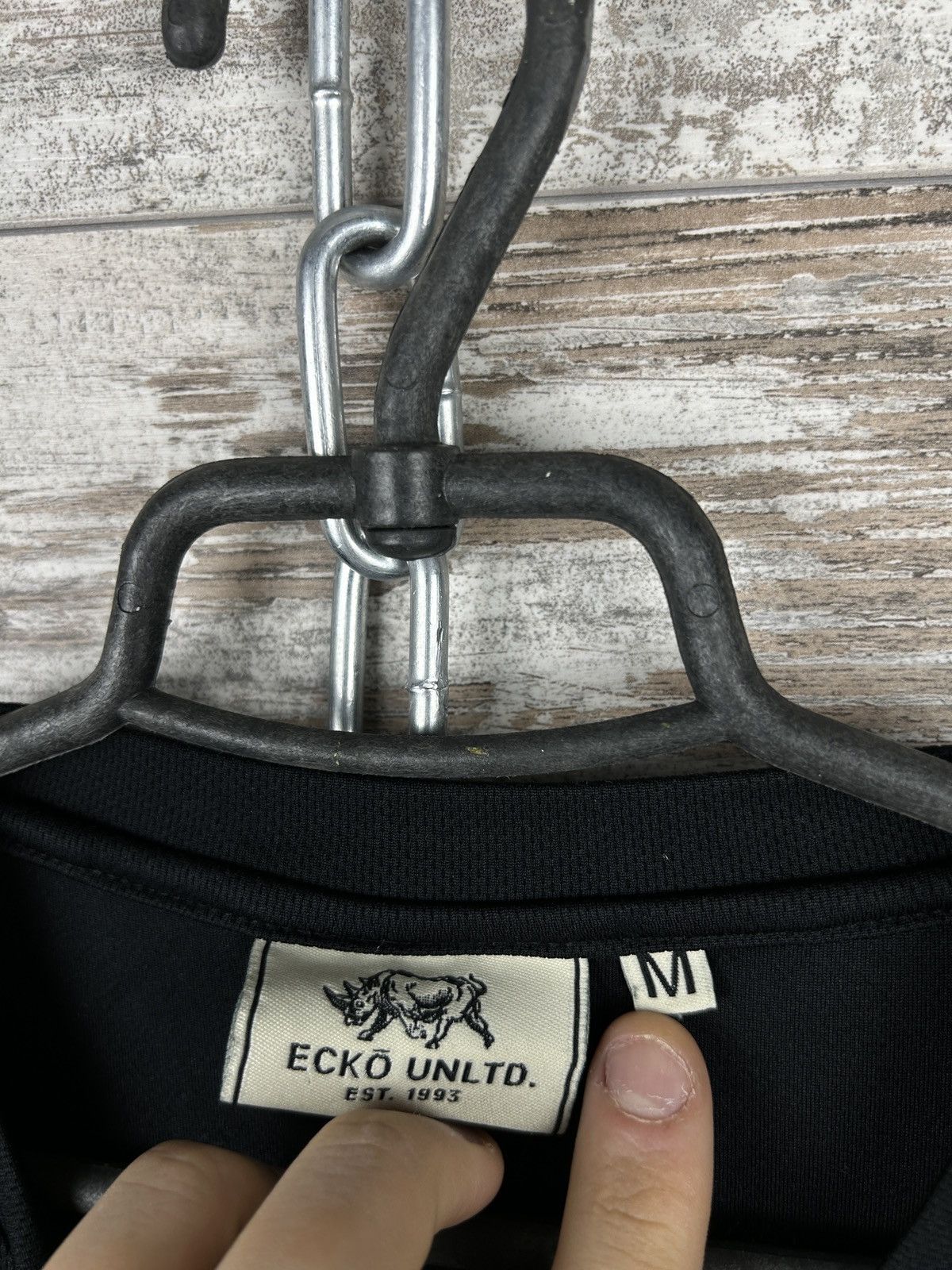 Ecko Unltd. × Vintage Mens Vintage Ecko Unltd. T-shirt rugby jersey tee y2k rare Size US M / EU 48-50 / 2 - 5 Thumbnail