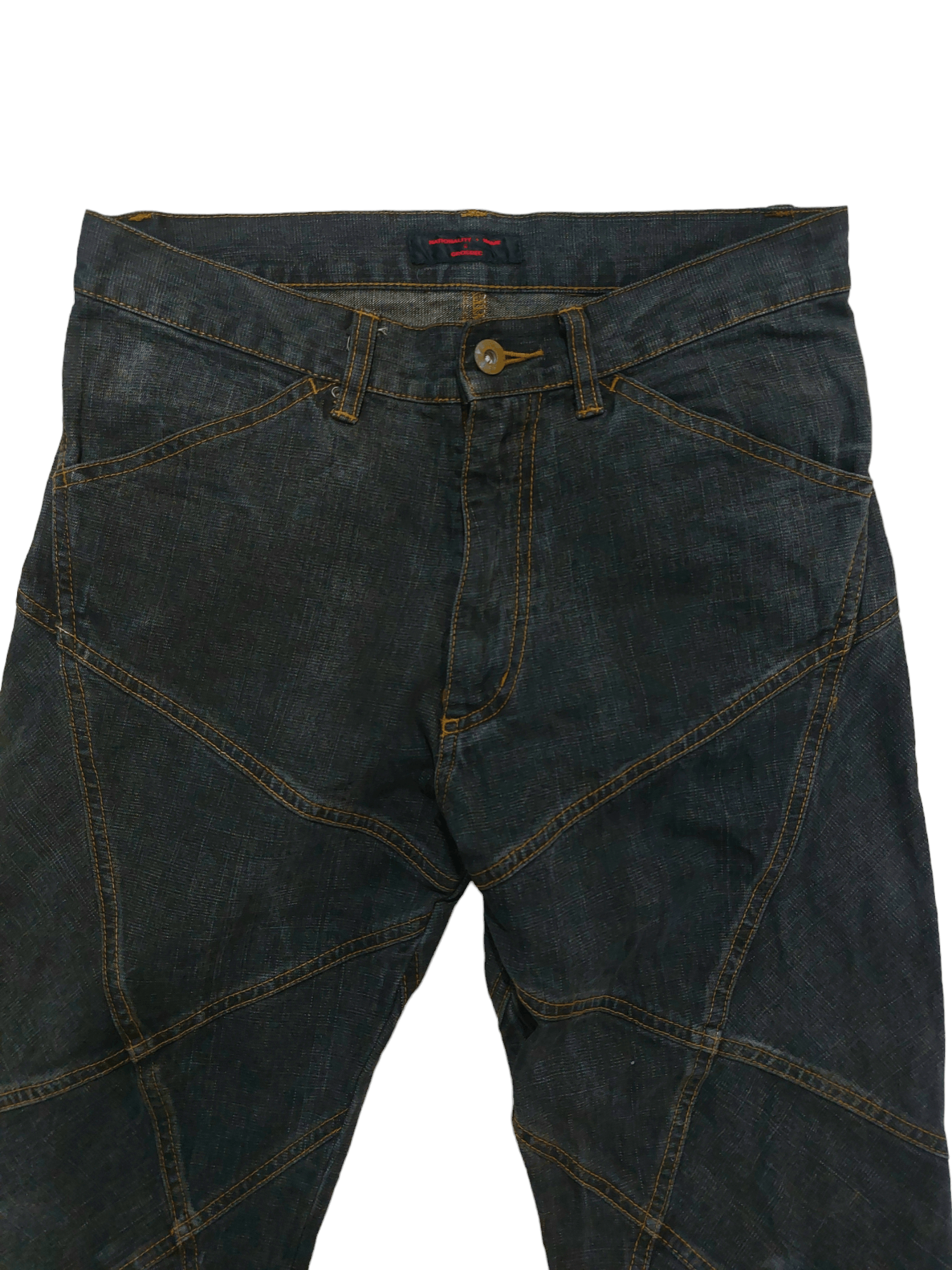 Nationality + Name x Grosbec Cut & Sew Jeans