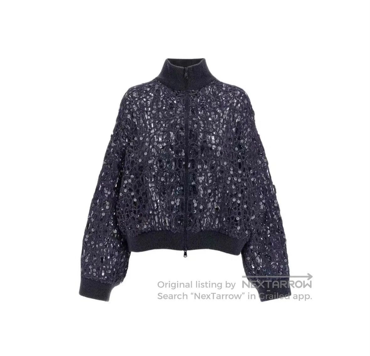 Brunello Cucinelli Brunello Cucinelli Sparkly Cardigan for Women. Size M / US 6-8 / IT 42-44 - 1 Thumbnail
