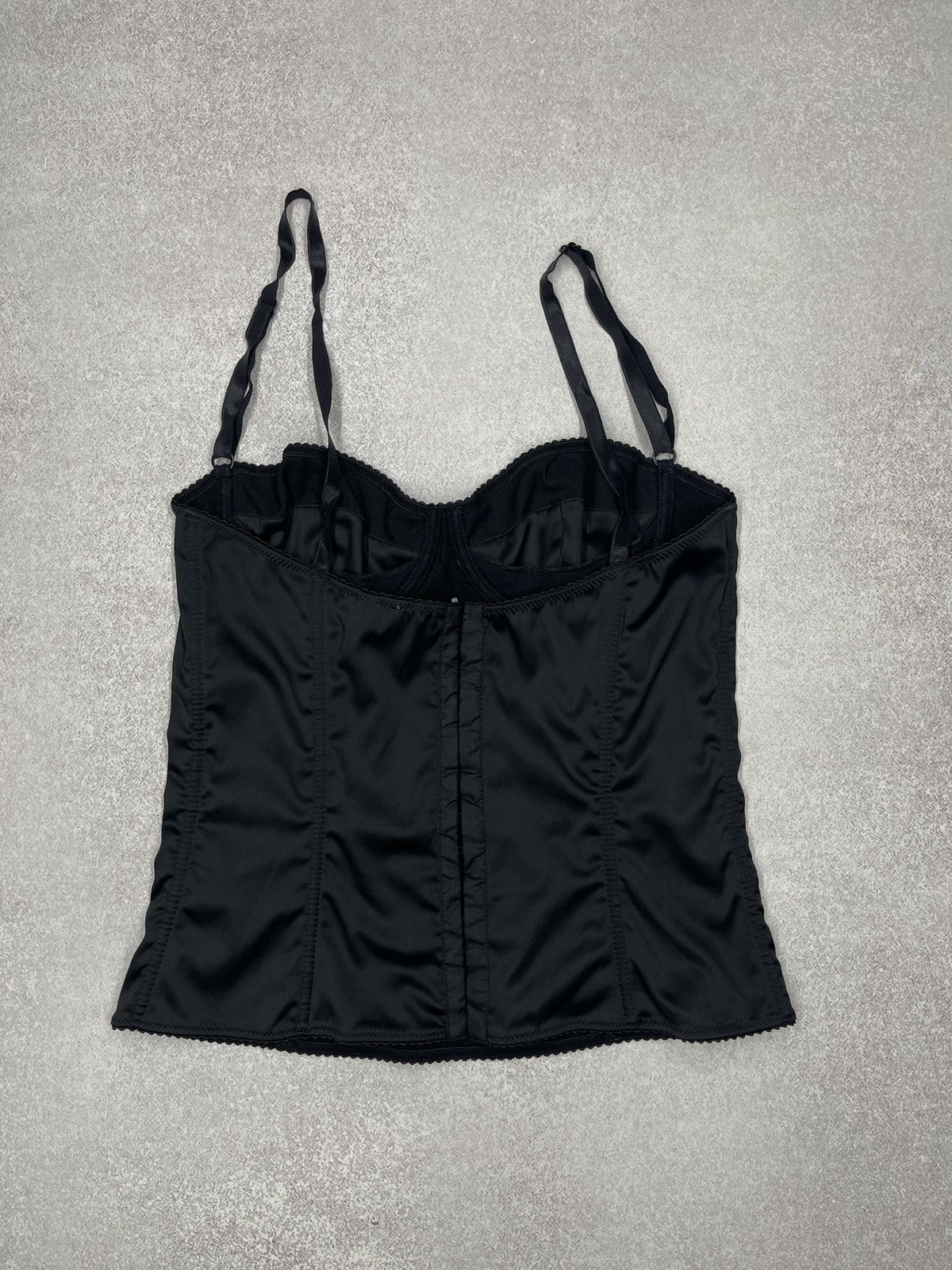 Dolce & Gabbana Dolce & Gabbana Underwear Black Bustier Corset Top Authentic Size M / US 6-8 / IT 42-44 - 5 Thumbnail