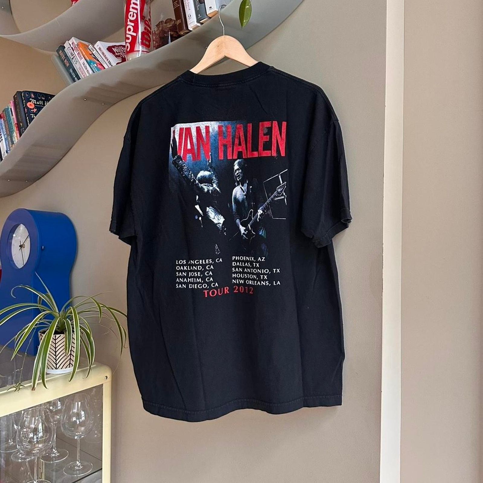 Band Tees × Vintage Vintage 2012 Van Halen Band Shirt Size US XL / EU 56 / 4 - 7 Thumbnail