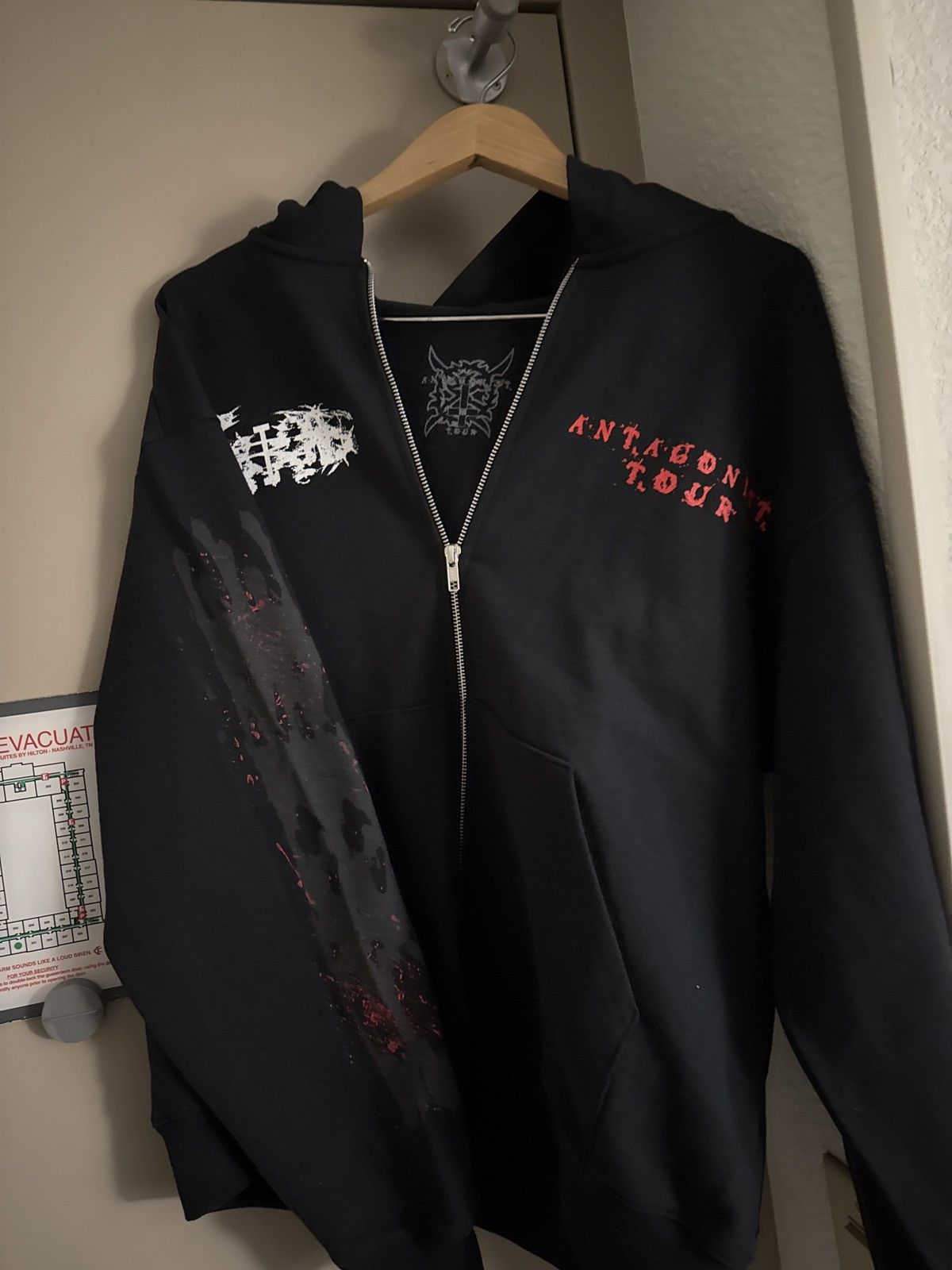Ken Carson Antagonist tour hoodie Size US M / EU 48-50 / 2 - 5 Thumbnail