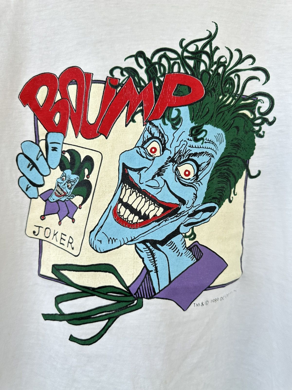 DC Comics Rare Vintage 80s Joker by DC Comics Tee Size US M / EU 48-50 / 2 - 2 Thumbnail