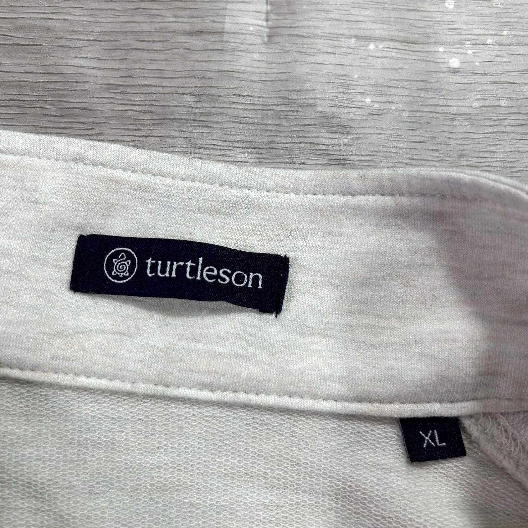 Vintage Turtleson Pullover Mens XL Gray 1/4 Zip Long Sleeve Golf Stretch Top Performance Size US XL / EU 56 / 4 - 4 Thumbnail