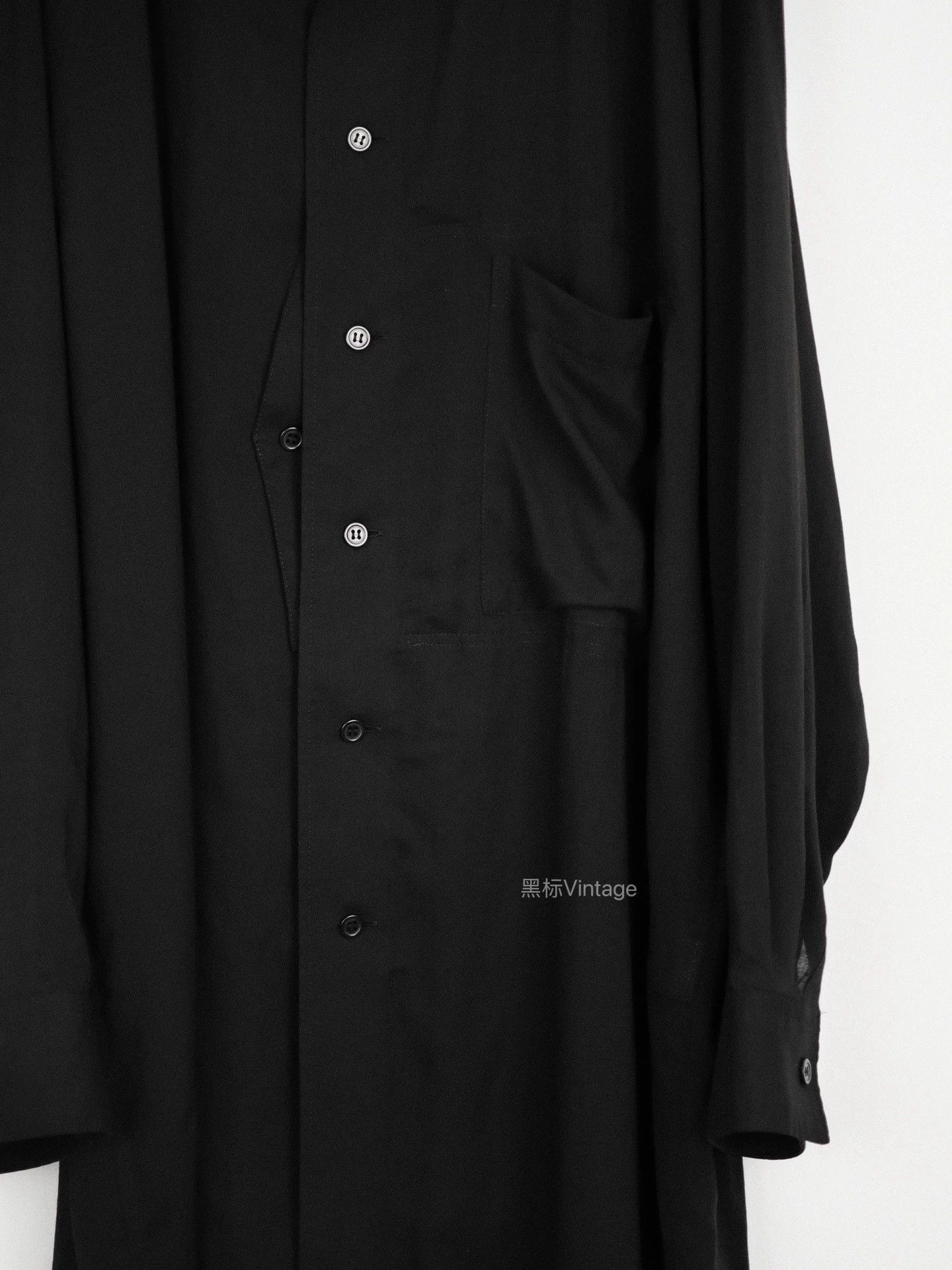 Yohji Yamamoto Yohji Yamamoto 23SS Vintage Iconic Long Shirt Size US M / EU 48-50 / 2 - 2 Thumbnail