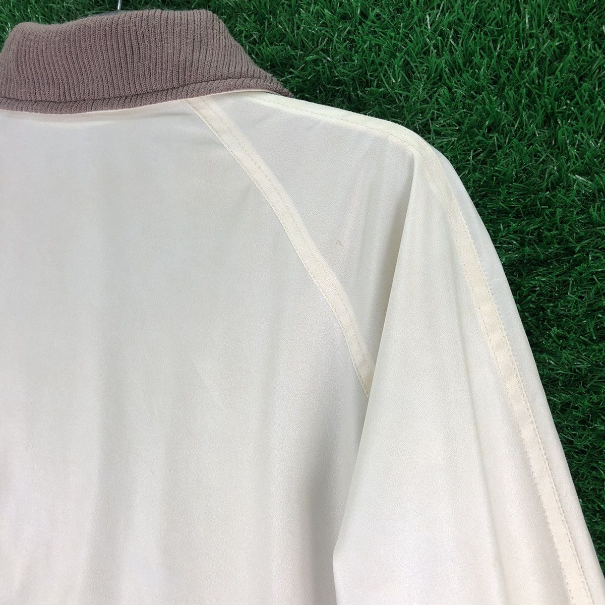 Japanese Brand Vintage 80's Casual Satin Zipper Jacket by Jack Nicklaus Size US S / EU 44-46 / 1 - 5 Thumbnail