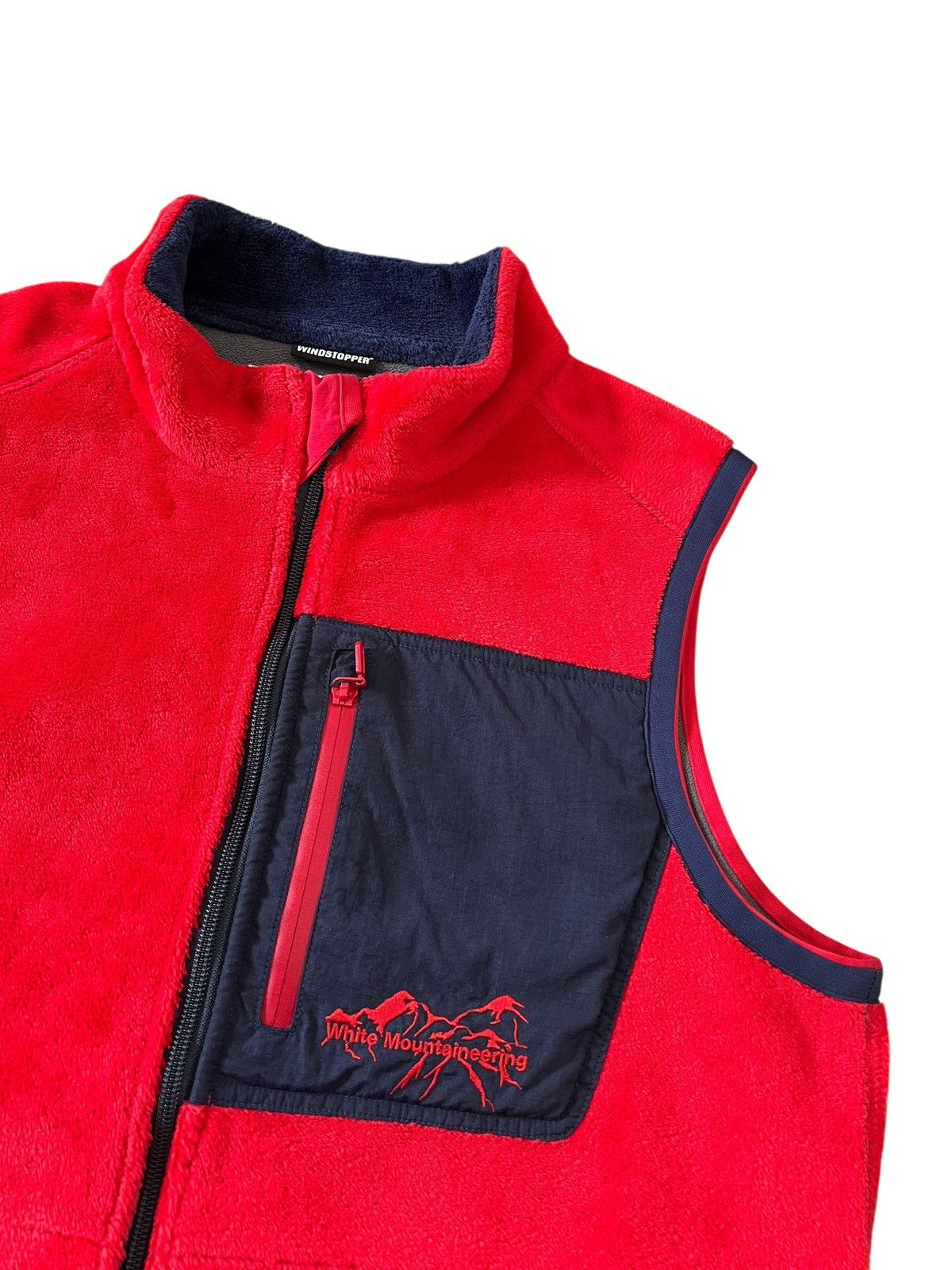 White Mountaineering White Mountaineering Windstopper Fleece Vest Size US M / EU 48-50 / 2 - 3 Thumbnail