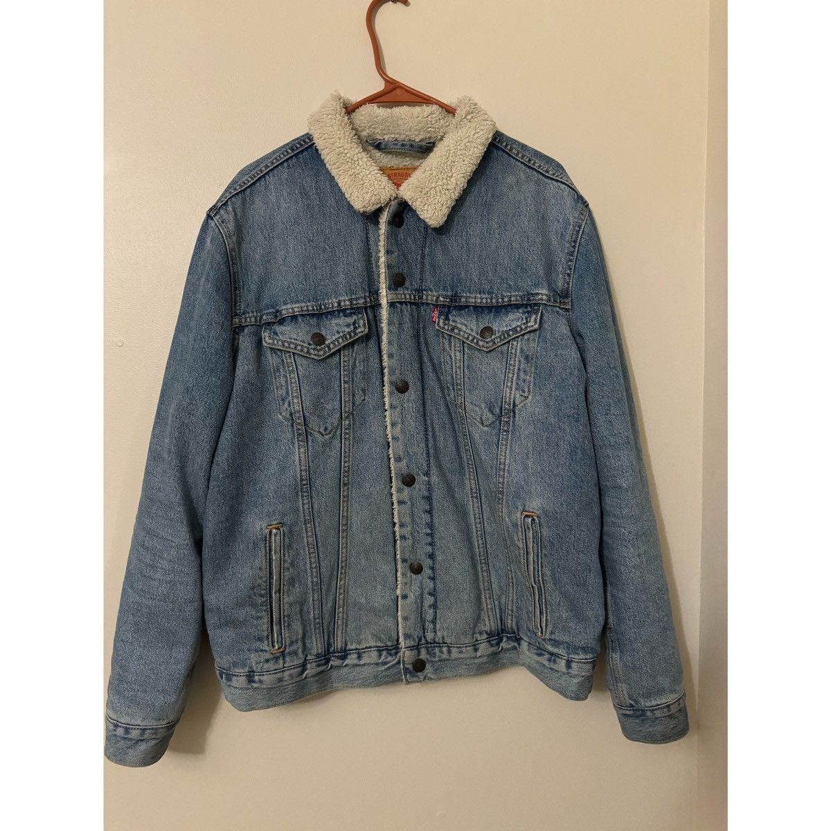 Levi's × Vintage Levi’s Shearling Denim Jacket Size US M / EU 48-50 / 2 - 1 Thumbnail