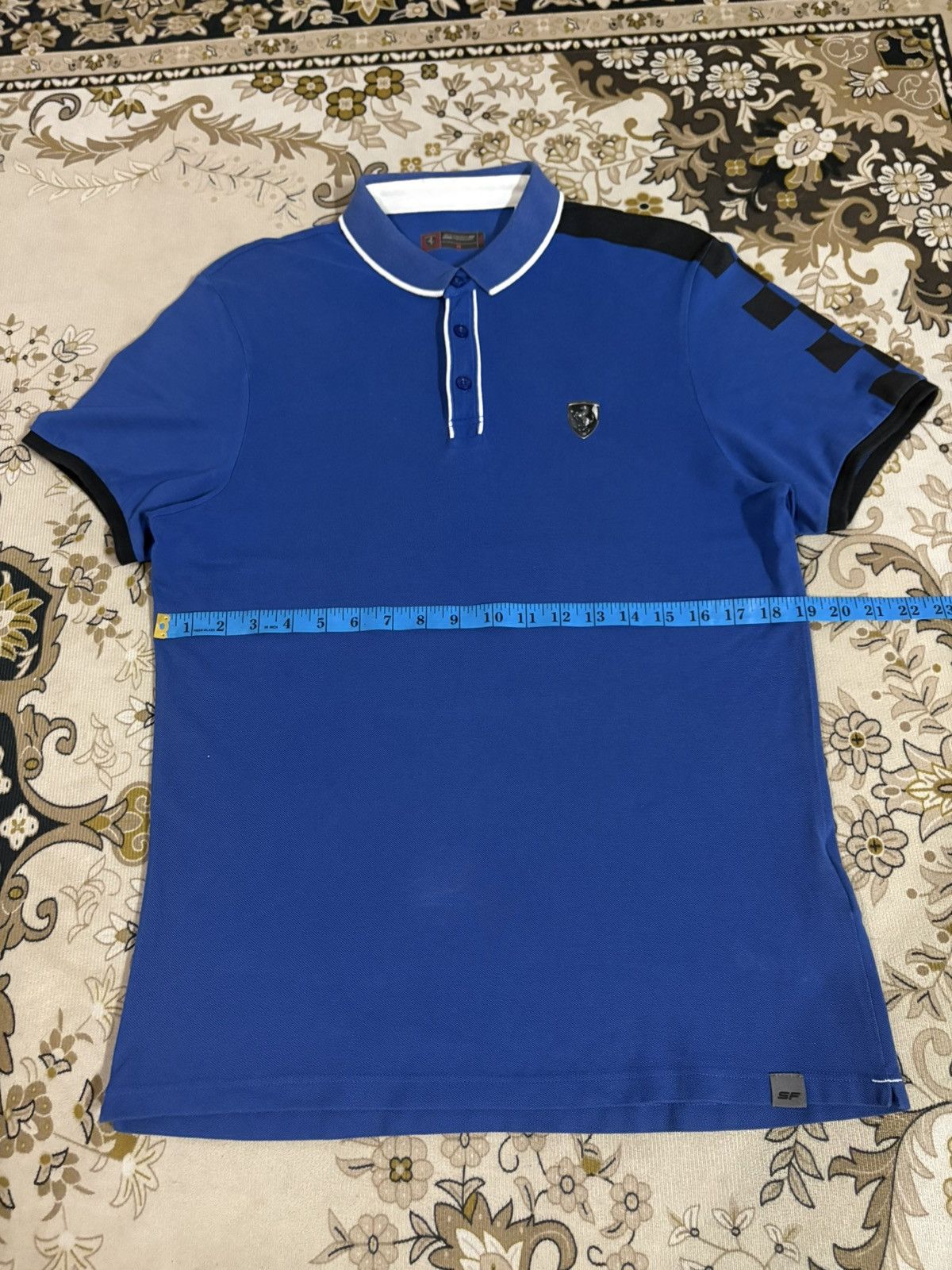 Ferrari SCUDERIA FERRARI Small Logo Polo Tee Size US M / EU 48-50 / 2 - 12 Thumbnail