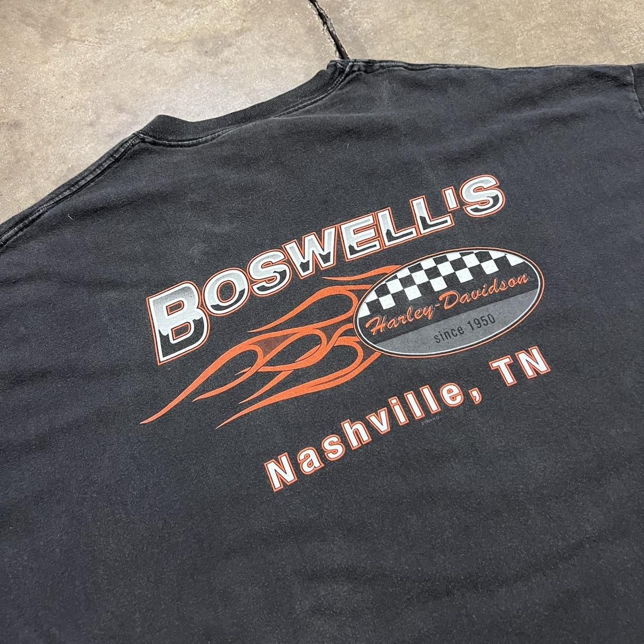 Harley Davidson Vintage Harley Davidson Biker T shirt Attitude Nashville Size US XXL / EU 58 / 5 - 6 Thumbnail