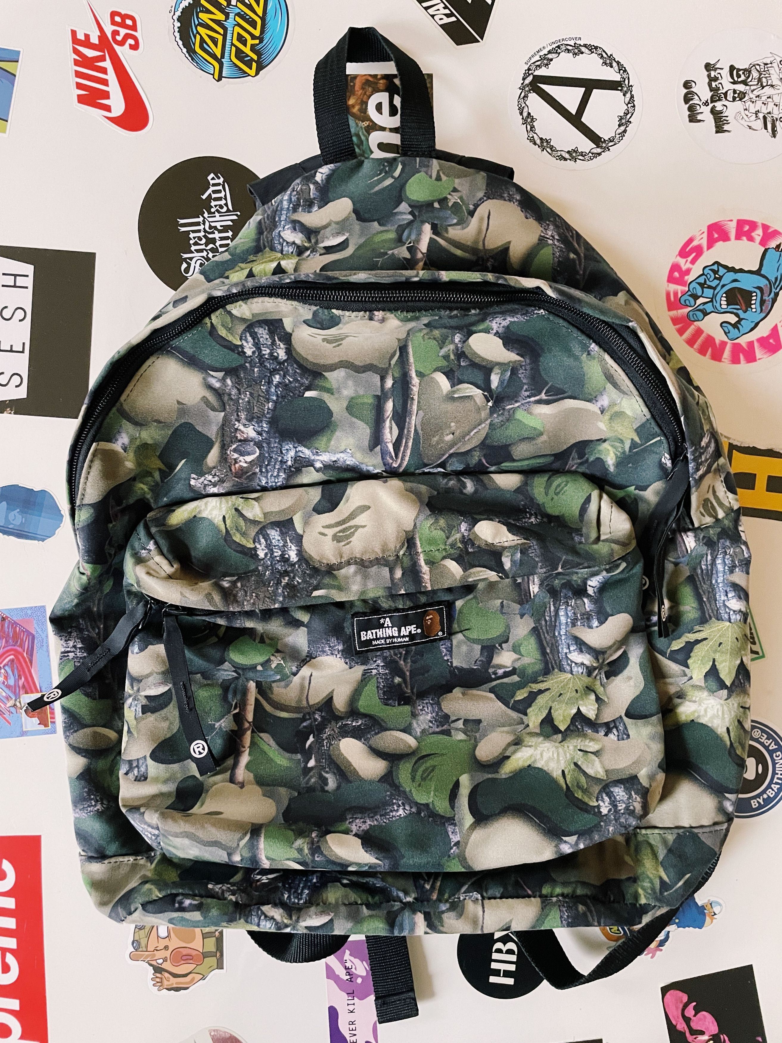 Bape real tree bape camo full zip hoodie | Grailed