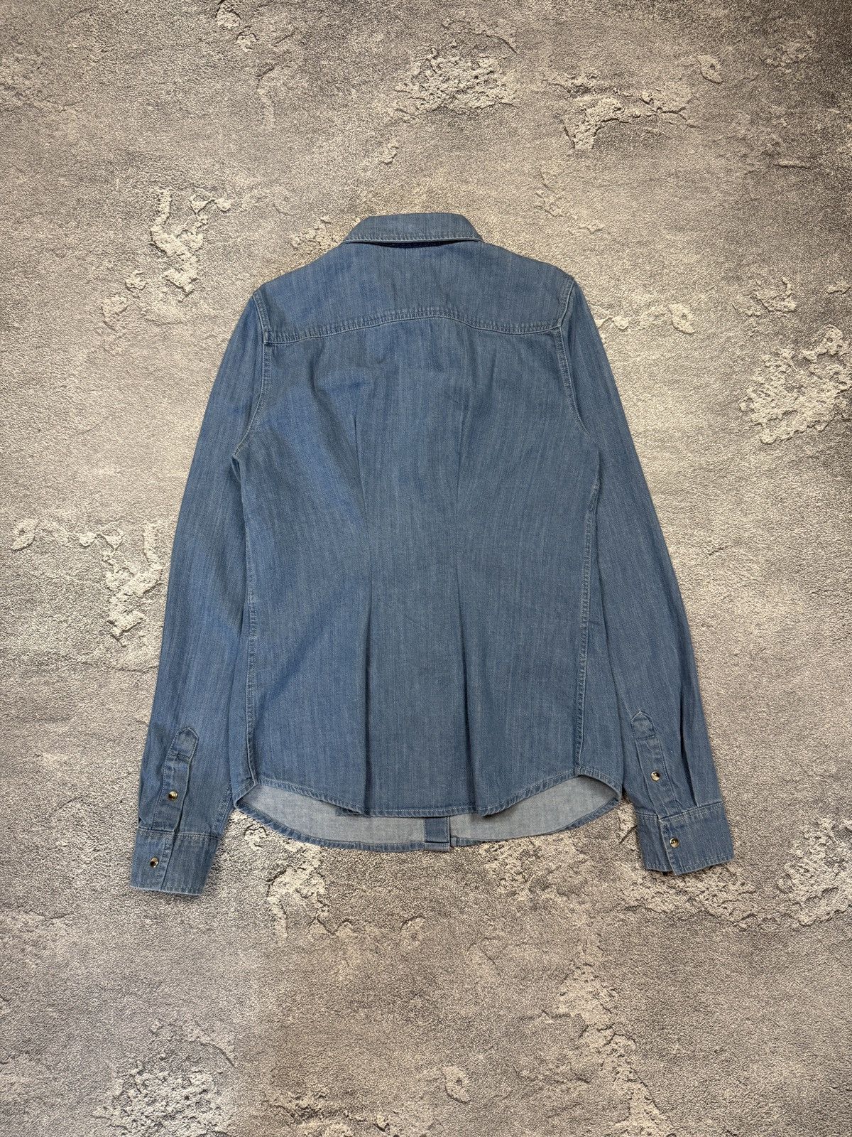 Designer × Sezane Sezane Denim Shirt Size M / US 6-8 / IT 42-44 - 2 Thumbnail