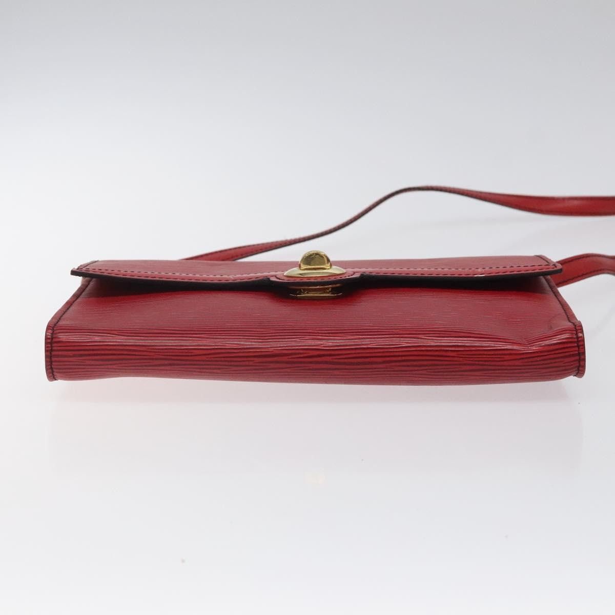 Louis Vuitton LOUIS VUITTON Epi Pochette Arche Shoulder Bag Red M52577 Size ONE SIZE - 5 Thumbnail