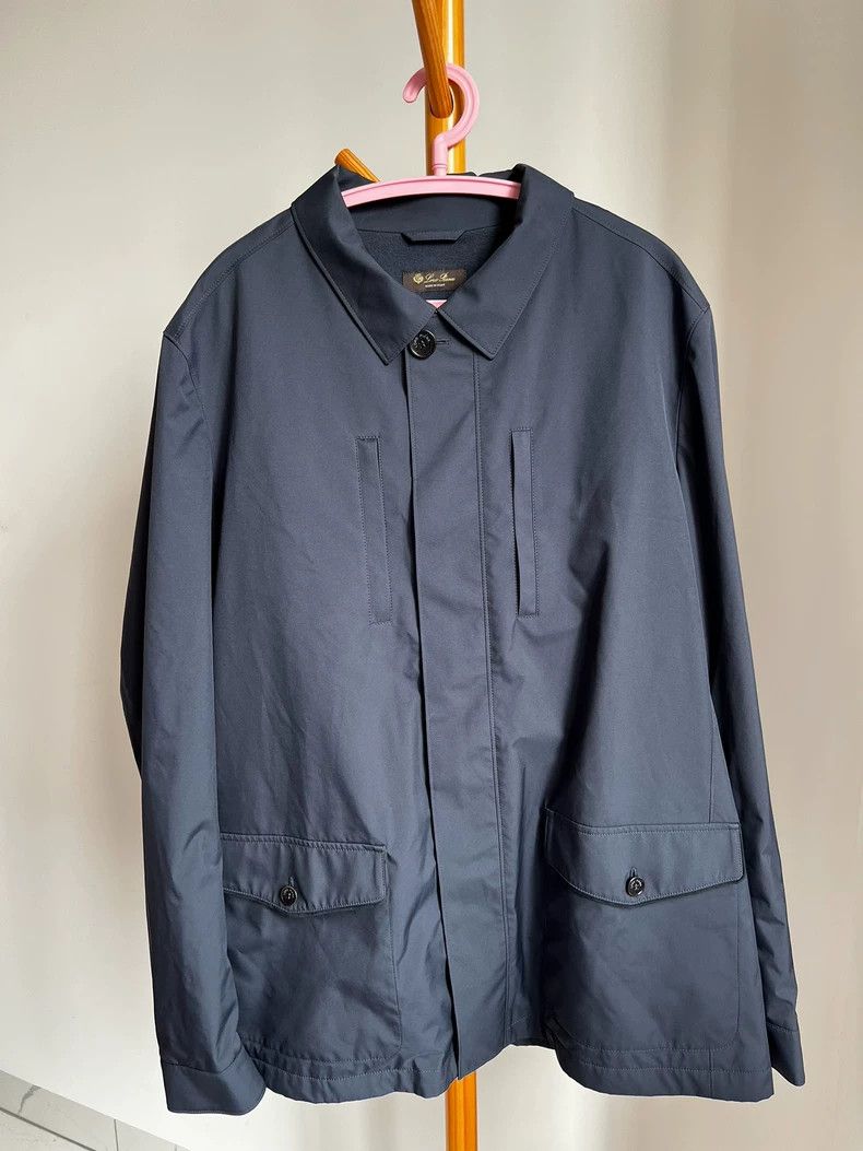Loro Piana Loro Piana Blue Storm System Coat Size US XXL / EU 58 / 5 - 1 Thumbnail