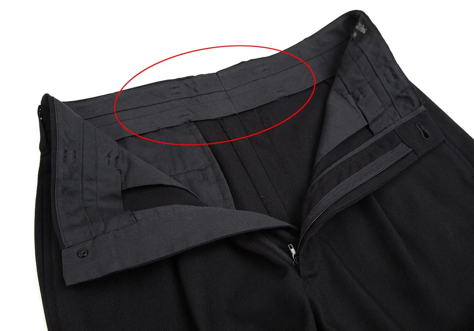 Jean Paul Gaultier Wool Nylon Tapered Pants in Black Size 48 Size US 32 / EU 48 - 5 Thumbnail