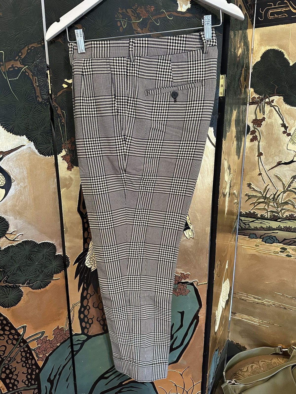 AMI AMI Paris Plaid Trousers Size US 28 / EU 44 - 8 Thumbnail