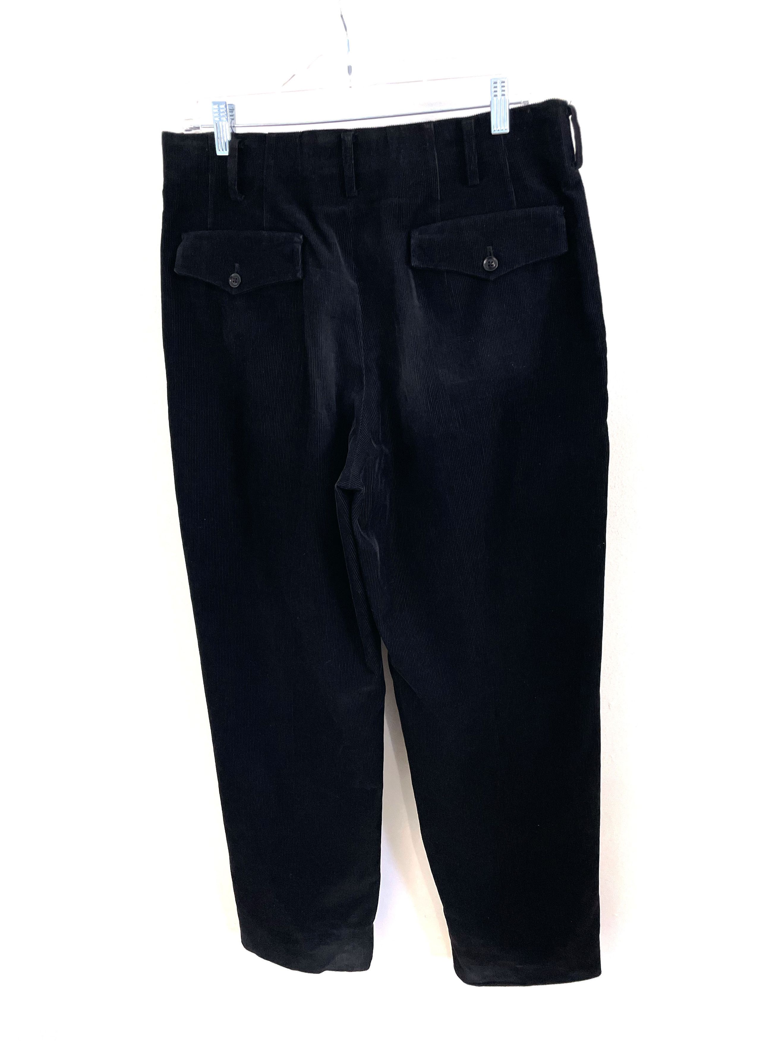 Yohji Yamamoto Pleated Corduroy Sample Pants Size US 32 / EU 48 - 6 Thumbnail