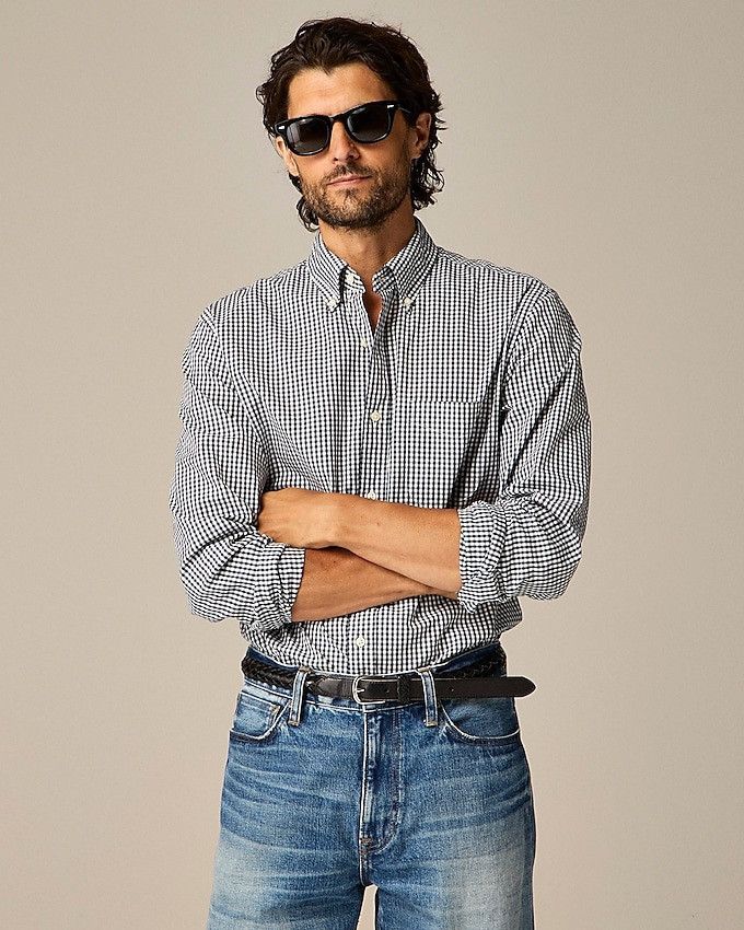 J.Crew J.Crew Secret Wash cotton poplin shirt Size US XXL / EU 58 / 5 - 7 Thumbnail