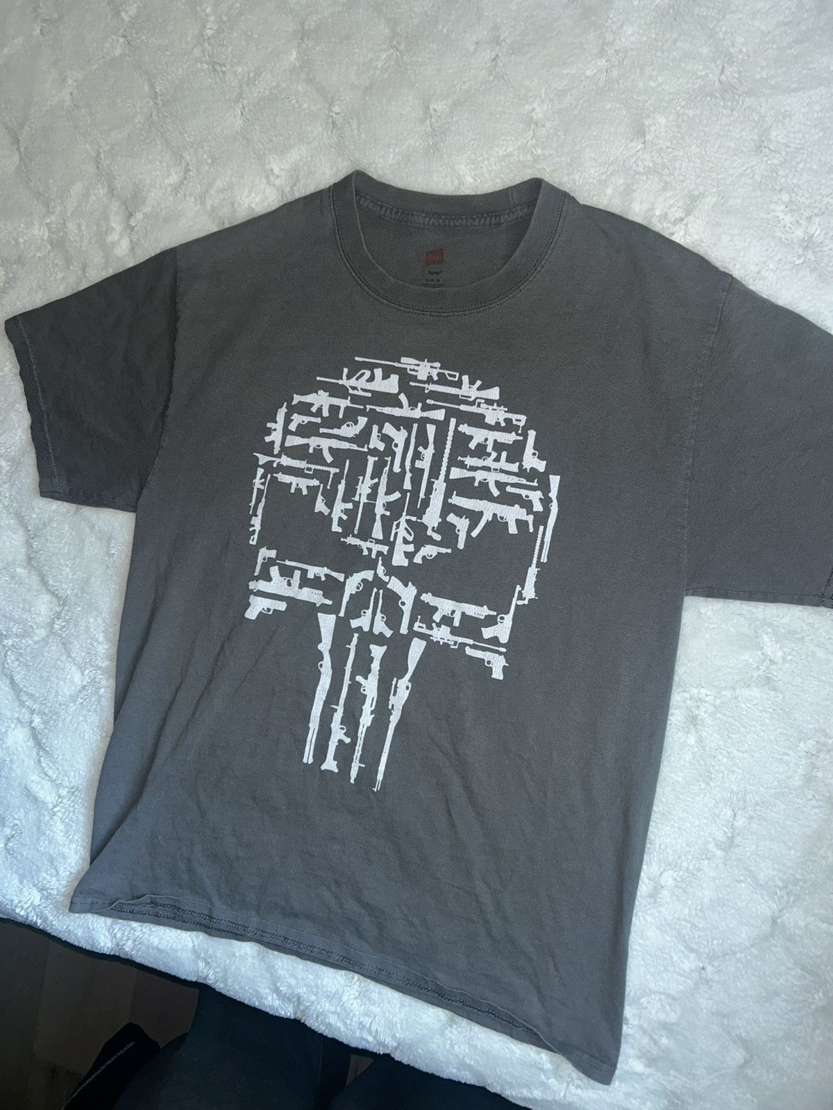 Japanese Brand × Vintage Gun Skull T-shirt Size US M / EU 48-50 / 2 - 3 Thumbnail