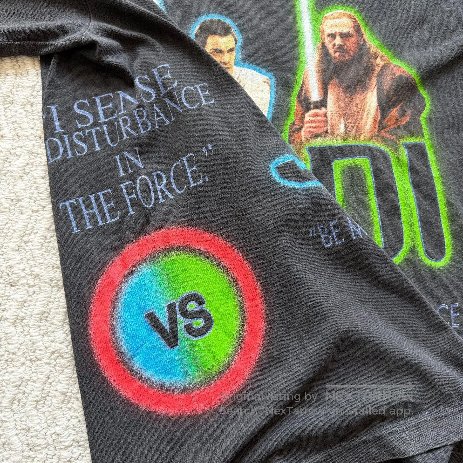 Vintage Vintage 90s Star Wars Sith Maul Tee. Size US M / EU 48-50 / 2 - 6 Thumbnail