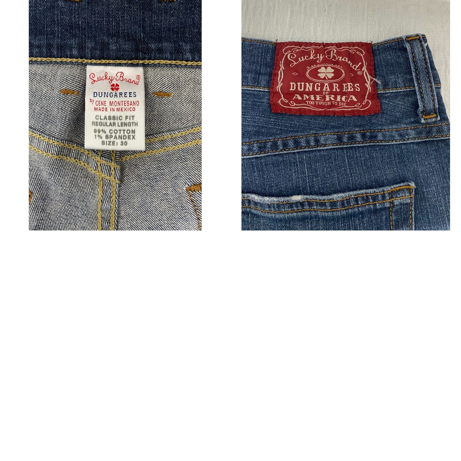 Lucky Brand Lucky Brand Shorts Womens 30 Blue Denim Jorts Cut-Off Stretch Summer Flat Front 5-Pocket Casual Classic Womens Size 30" / US 8 / IT 44 - 8 Thumbnail