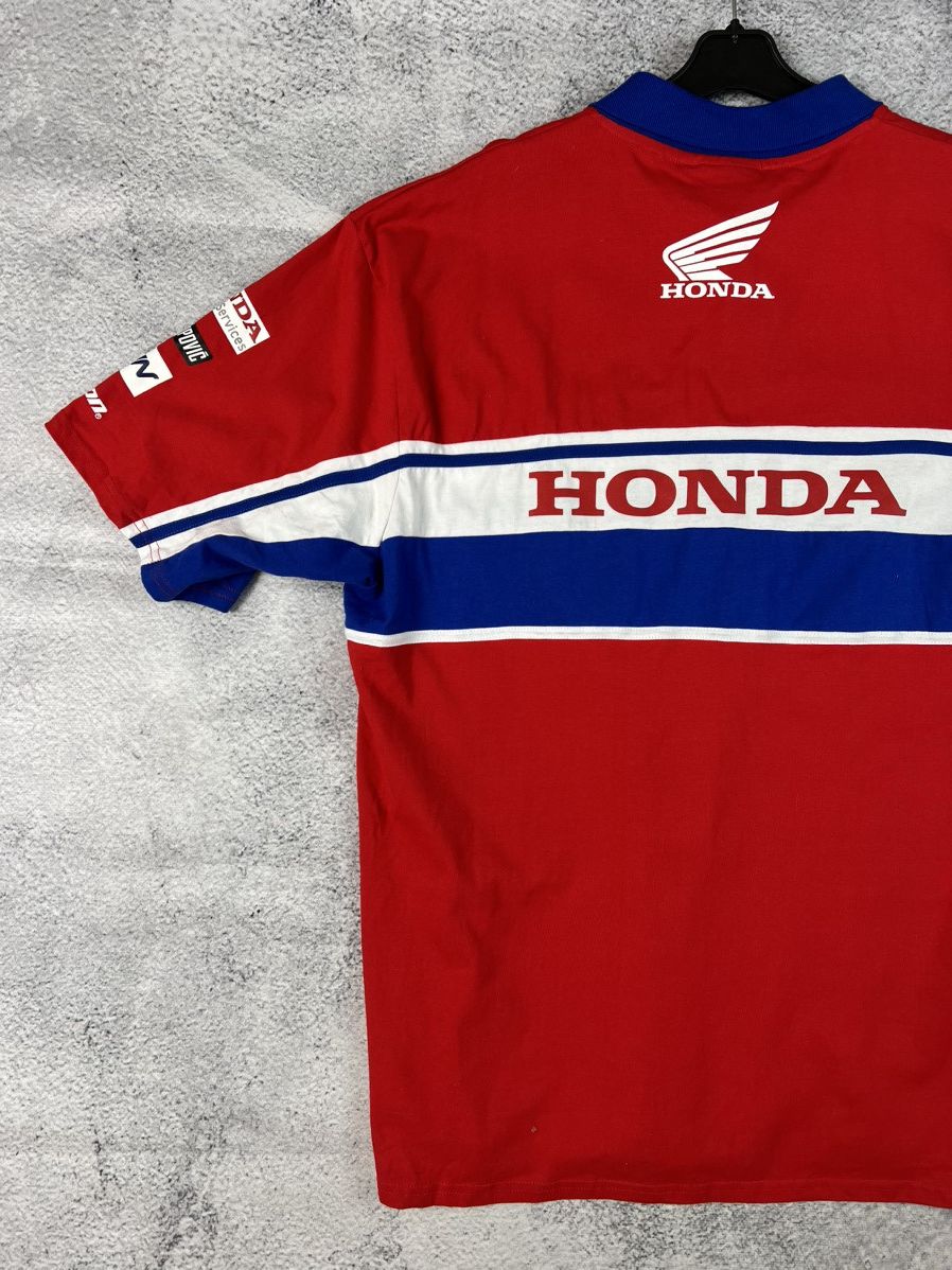 Honda Vintage Honda racing polo T-shirt Size US XXL / EU 58 / 5 - 9 Thumbnail