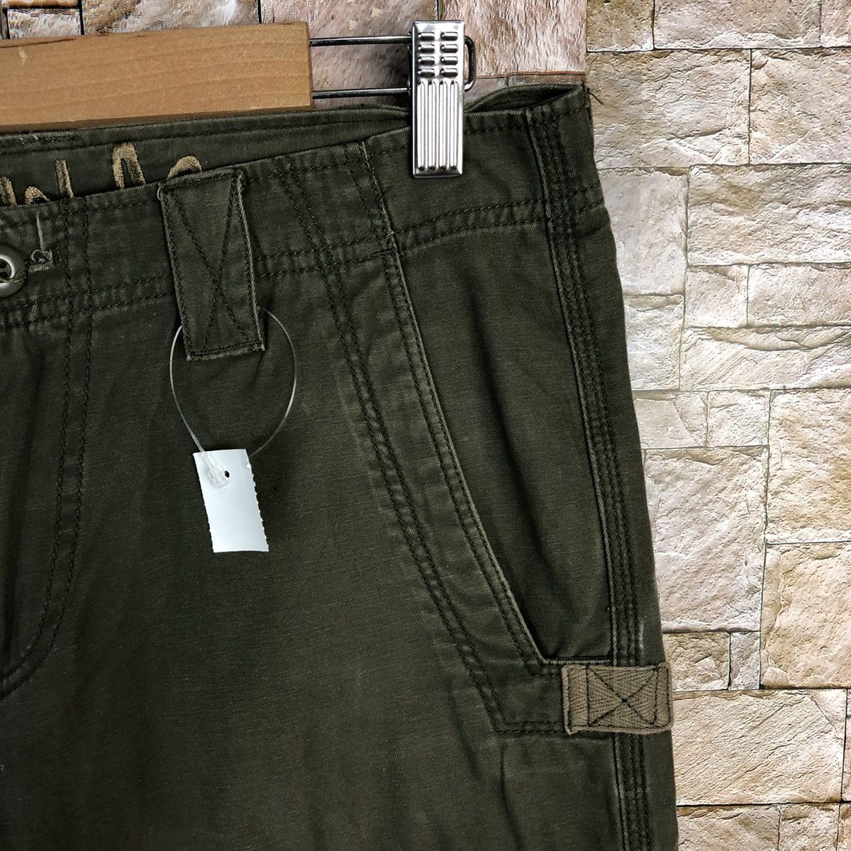 Airwalk Airwalk Green Cargo Multipocket Pants #A158 Size US 29 - 9 Thumbnail