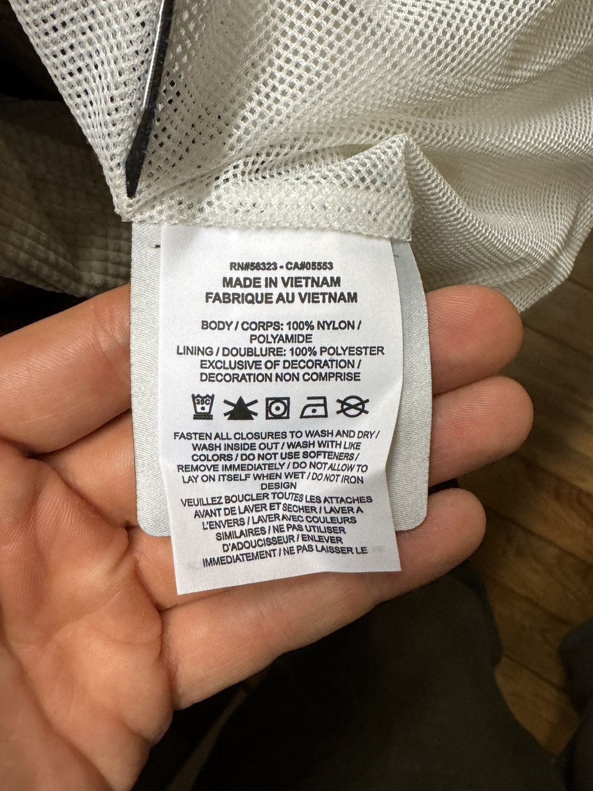 NOCTA NOCTA White Windbreaker Size US L / EU 52-54 / 3 - 4 Thumbnail