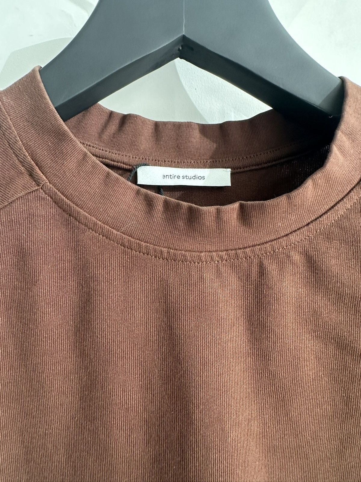 Entire Studios NWT Heavyweight Long Sleeve Tee Brunette Size US L / EU 52-54 / 3 - 2 Thumbnail