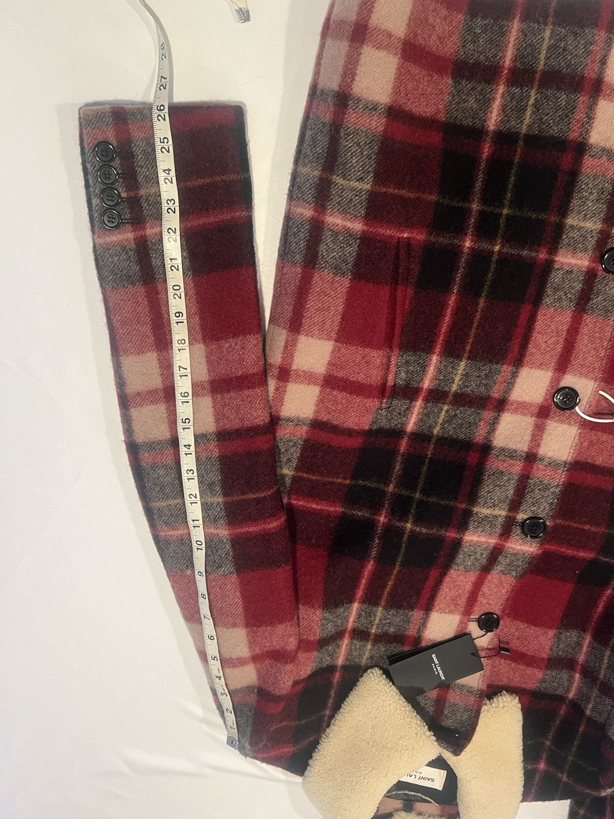 Saint Laurent Paris Saint Laurent mens overcoat. 50/40. $3650 Size US M / EU 48-50 / 2 - 9 Thumbnail