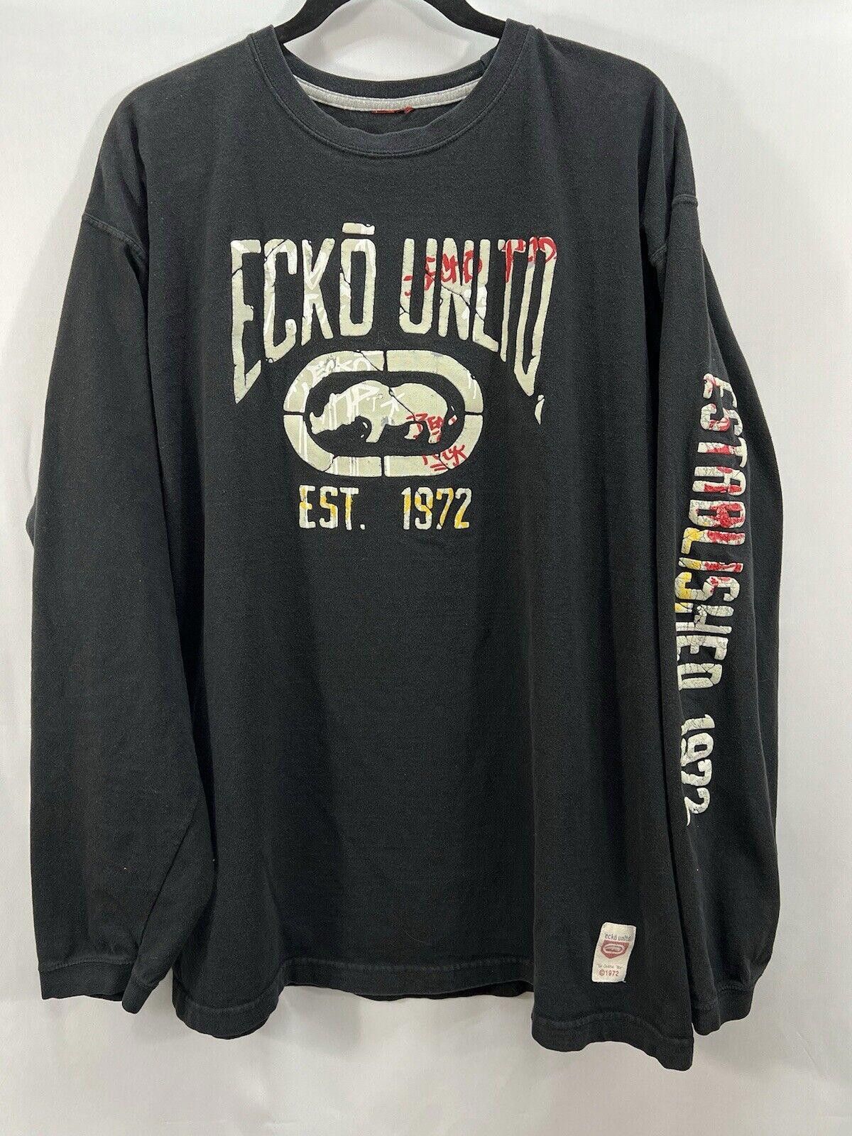 Ecko Unltd. Ecko Unltd Mens 2XL Long Sleeve Y2K, Original Version),#TG Size US XXL / EU 58 / 5 - 1 Thumbnail