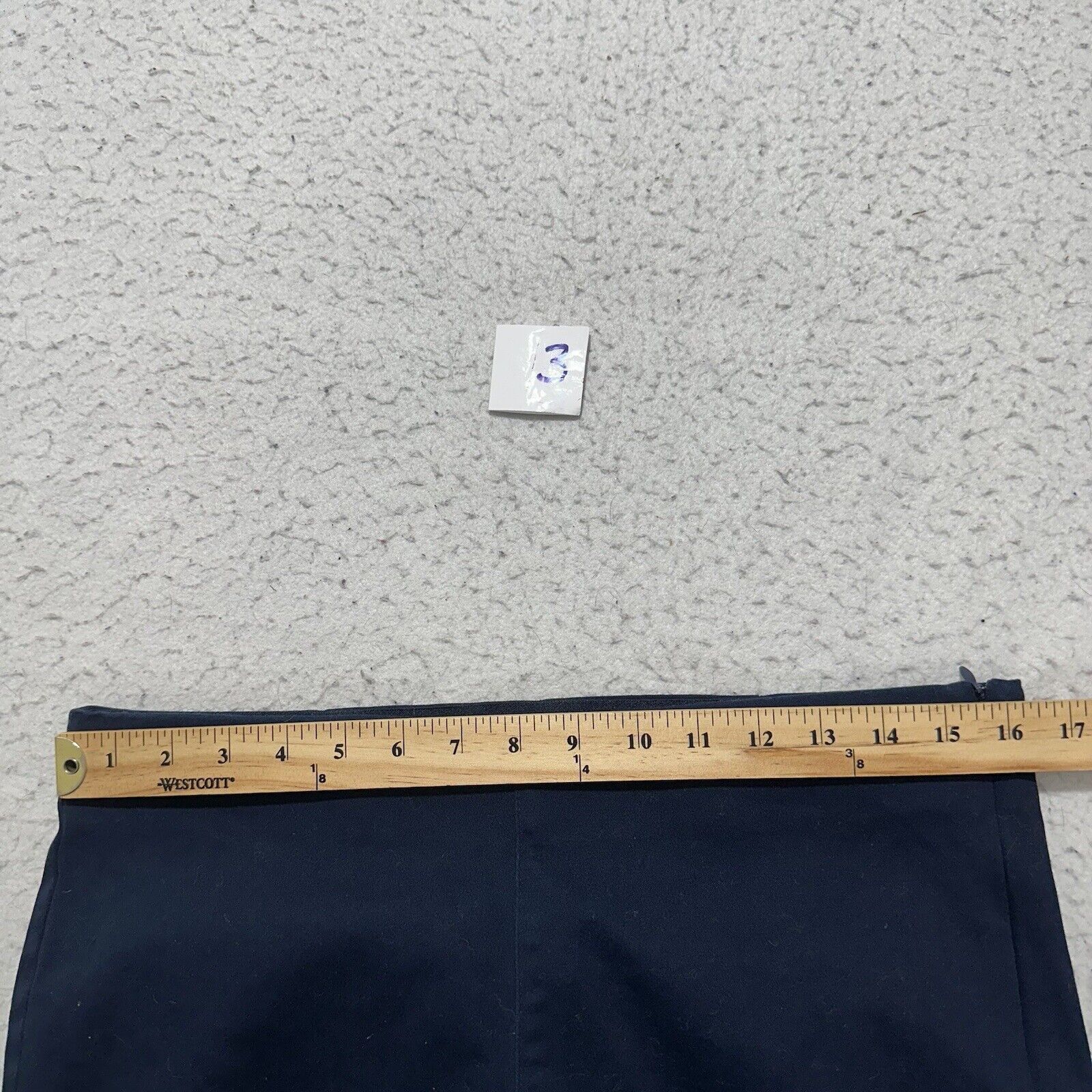 Old Navy Old Navy 12 Blue Flat Front Dress Pants High Rise 27" Inseam Size 34" / US 12 / IT 48 - 9 Thumbnail