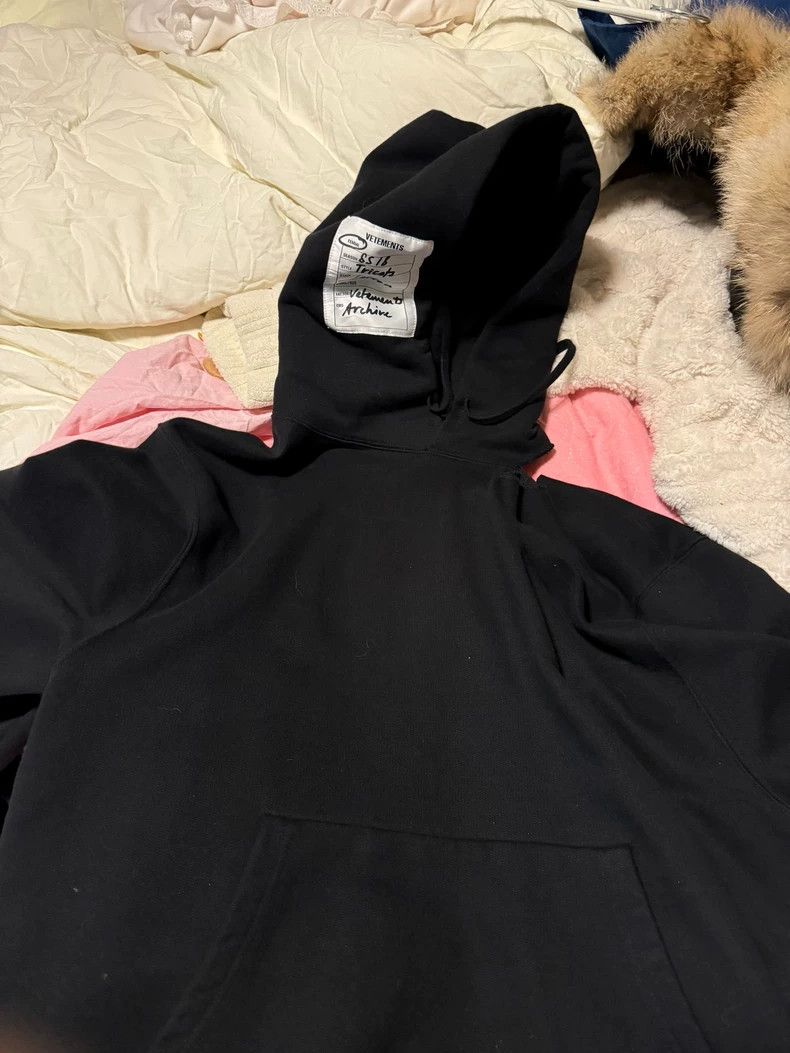 Vetements Vetements 16ss Showpiece Flame-shaped Hoodie Size US M / EU 48-50 / 2 - 1 Thumbnail