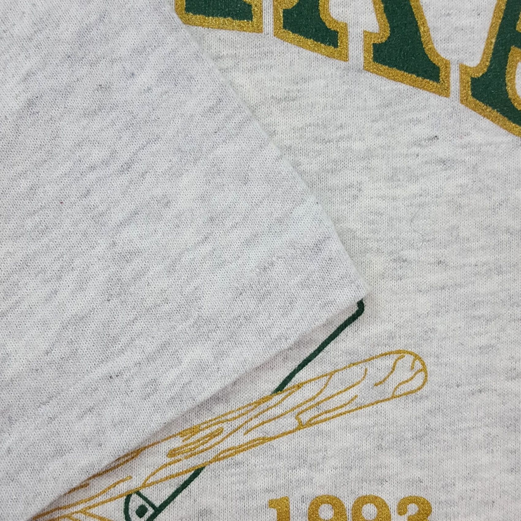 Russell Athletic VINTAGE Russell Athletic Gray T-Shirt Mens XL 90s Baseball USA Softball Tournament Graphic Print Shirt Size US XL / EU 56 / 4 - 4 Thumbnail