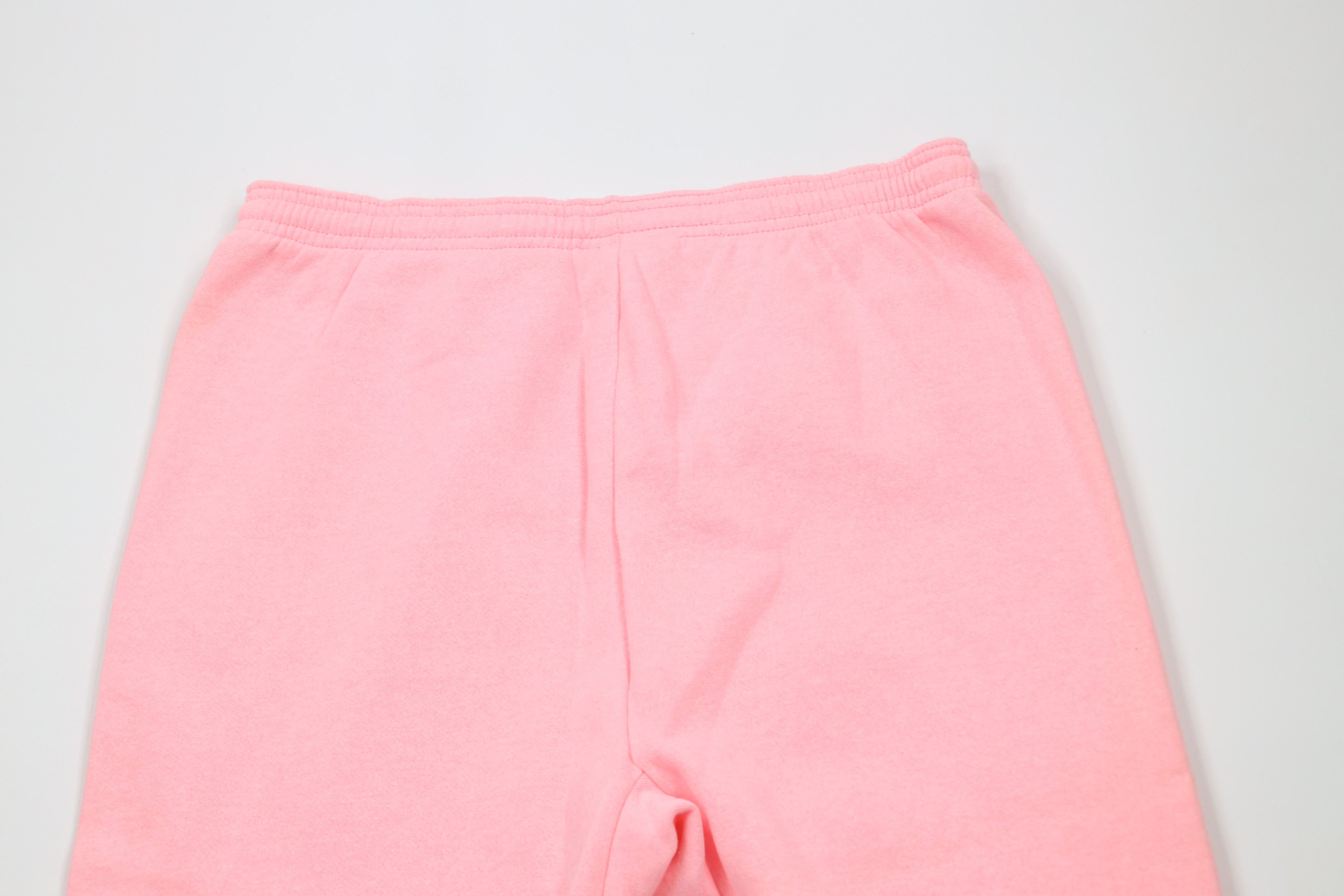 Vintage Deadstock Vintage 90s Streetwear Sweatpants Joggers Pink USA Size 30" / US 8 / IT 44 - 12 Thumbnail