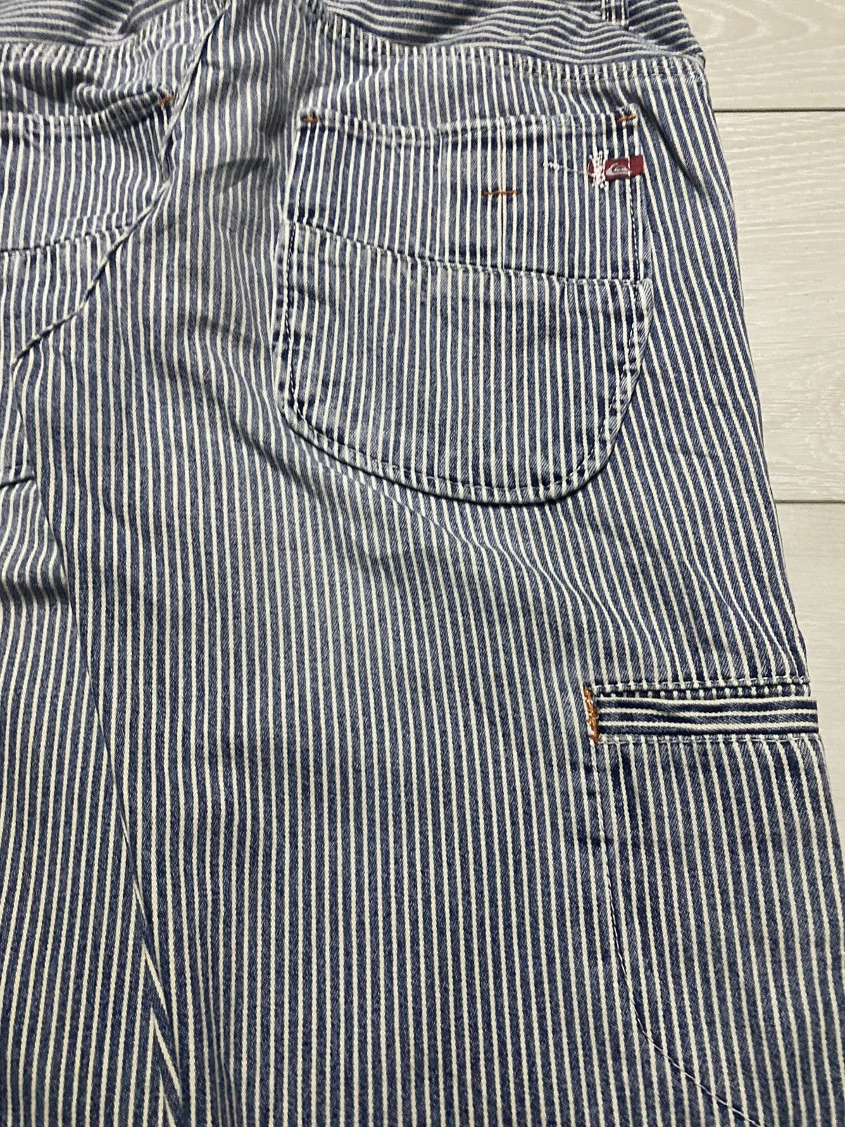Quicksilver Vintage Quicksilver Hickory Distressed Loose Pants Size US 30 / EU 46 - 10 Thumbnail