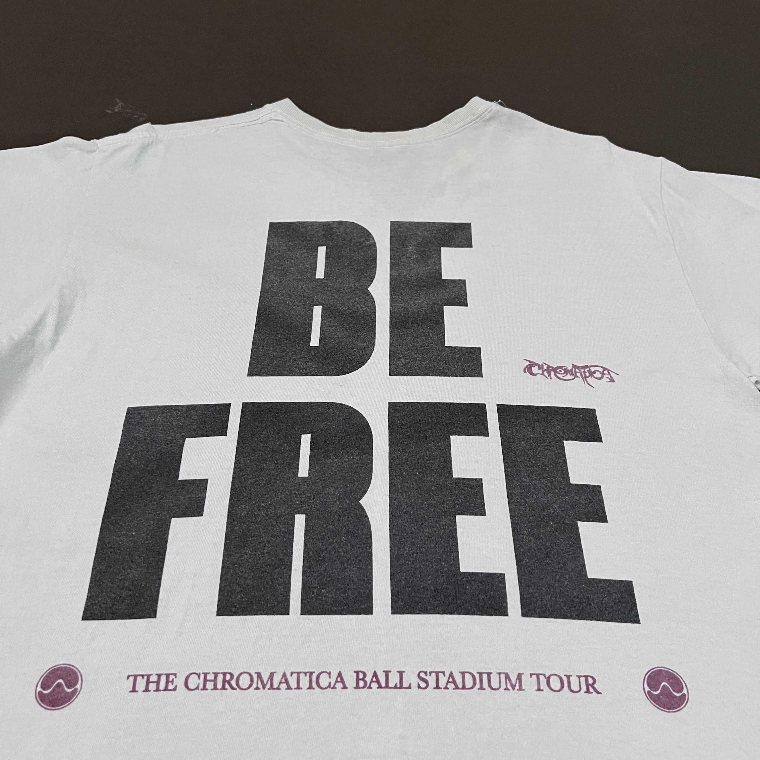 Band Tees × Rap Tees Lady Gaga Chromatica Ball Tour Promo Tee Faded Size US S / EU 44-46 / 1 - 7 Thumbnail