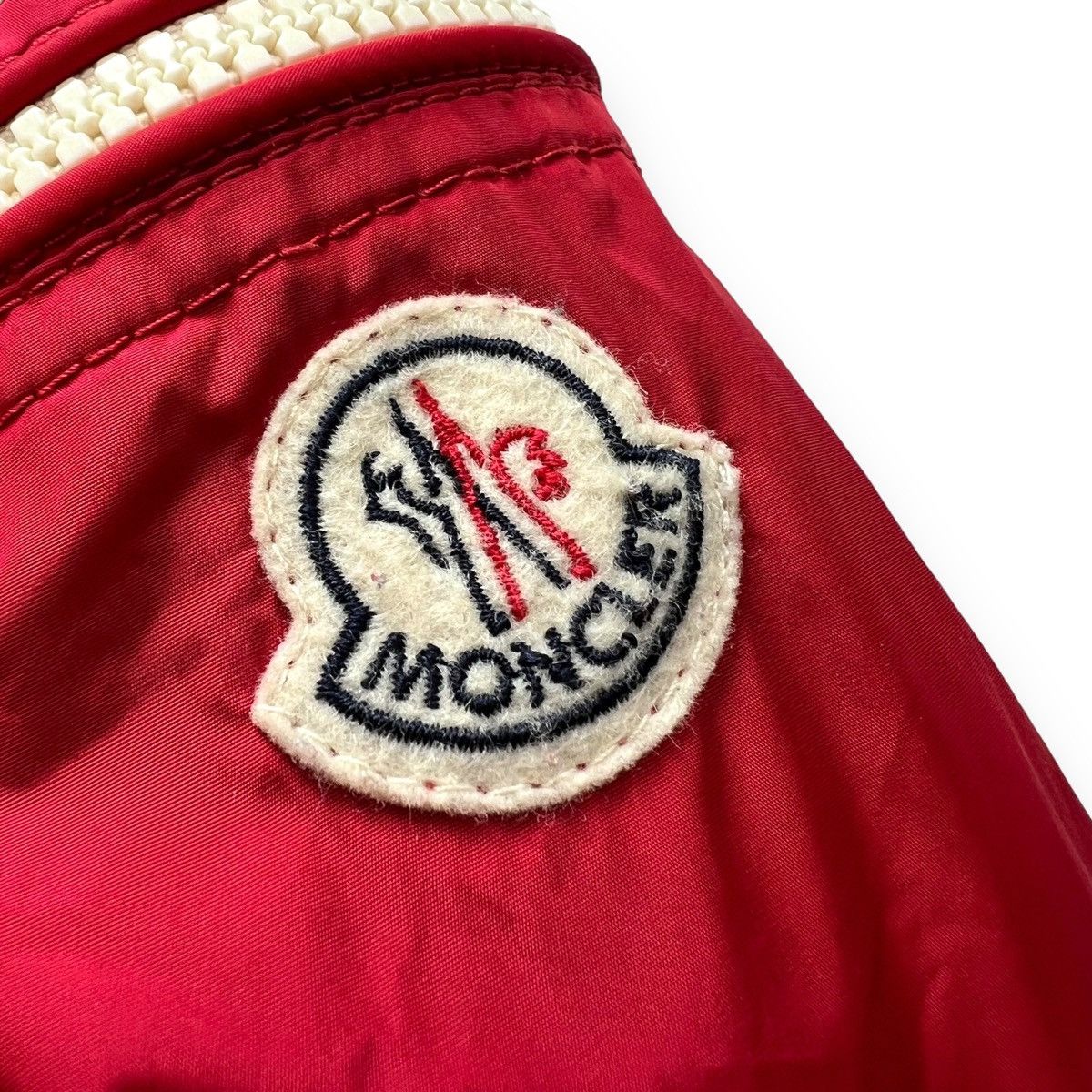 Moncler Moncler Thyme Red Lightweight Jacket Size US M / EU 48-50 / 2 - 3 Thumbnail