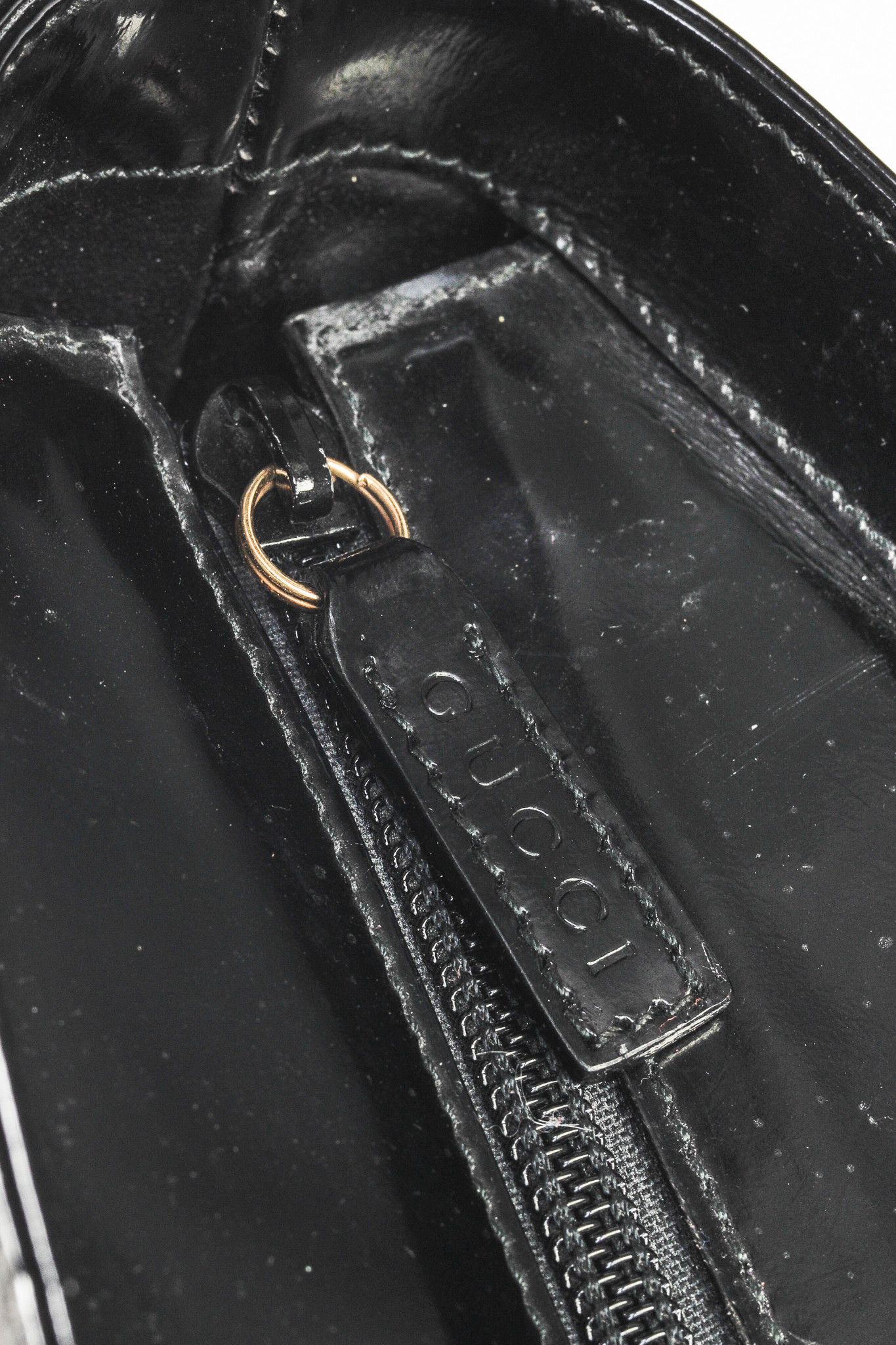 Gucci Gucci Tom Ford Era Patent Leather G-Hardware Bucket Bag Size ONE SIZE - 10 Thumbnail