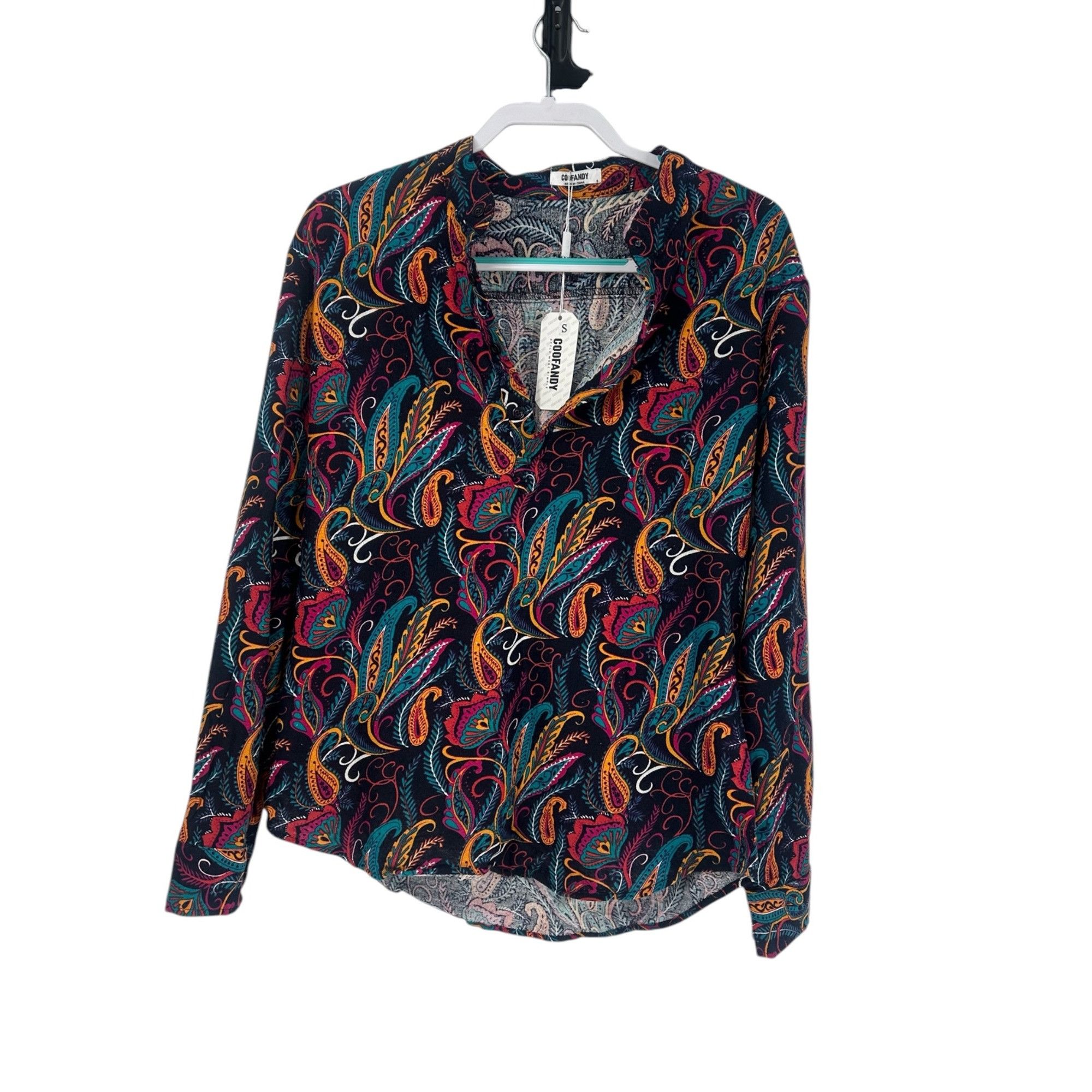 Other Coofandy Shirt - Paisley Print Button-Up - NWT - Size Small Size US S / EU 44-46 / 1 - 2 Thumbnail