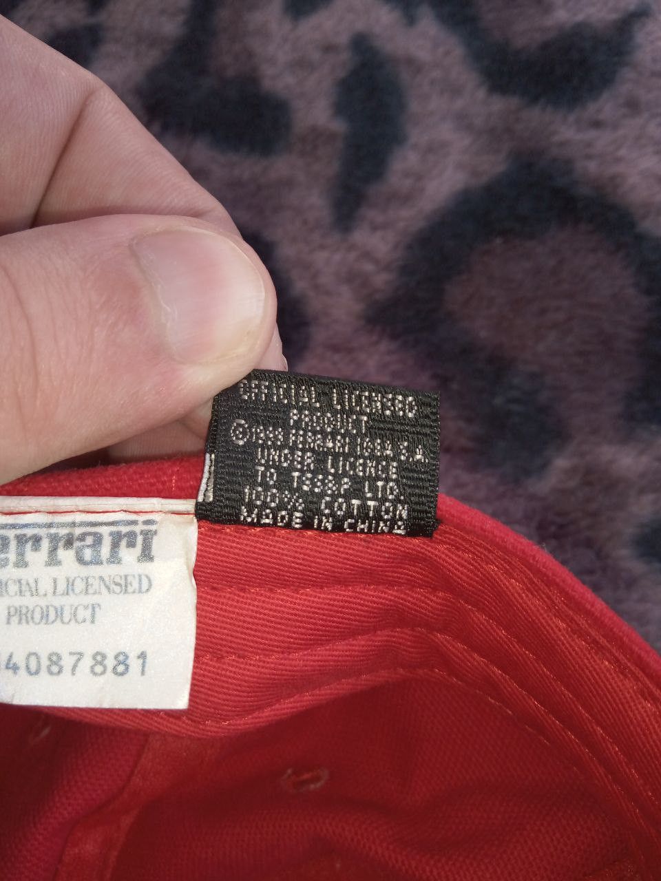 Ferrari Ferrari Helix Vintage Cap 90s Size ONE SIZE - 8 Thumbnail