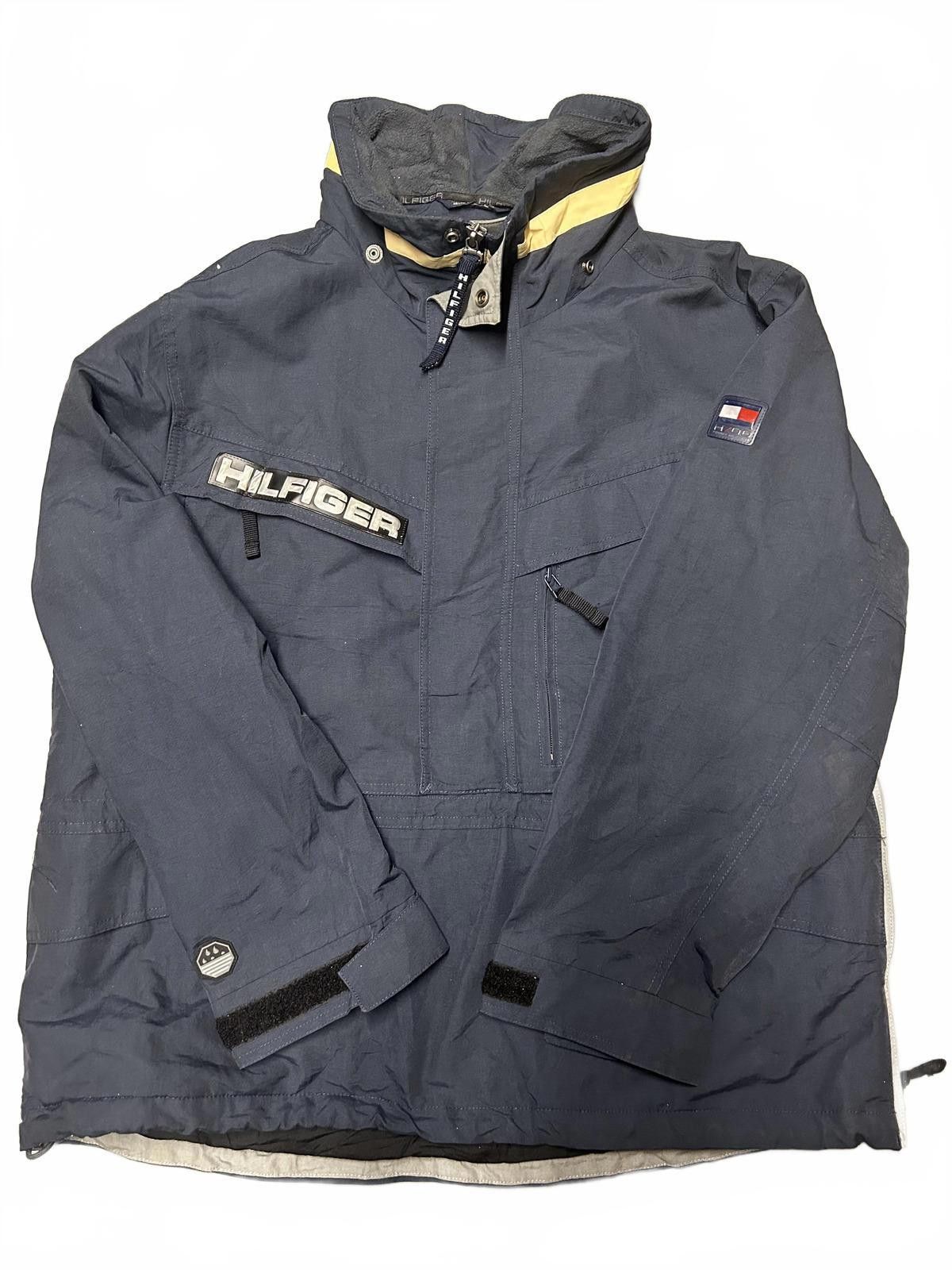 Tommy Hilfiger Tommy Hilfiger Navy Outdoor Jacket Size US M / EU 48-50 / 2 - 2 Thumbnail