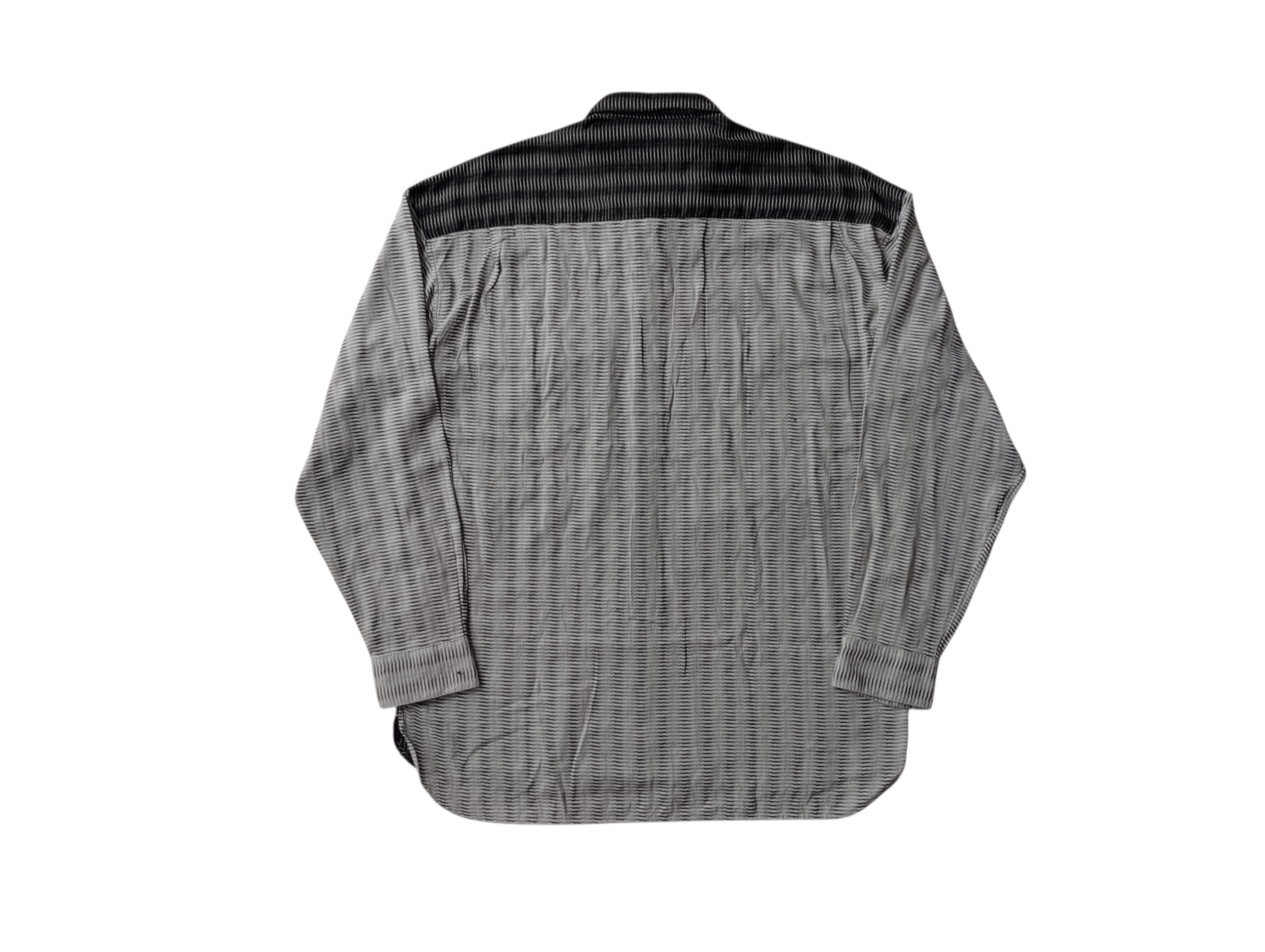 Yohji Yamamoto PIAA sport Terzo Yamamoto textured block shirt Size US L / EU 52-54 / 3 - 6 Thumbnail