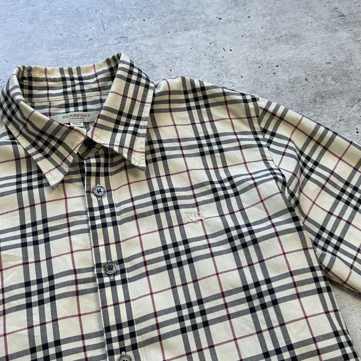 Burberry Burberry London Nova Check Button 3/4 Sleeve Shirt Size S / US 4 / IT 40 - 7 Thumbnail