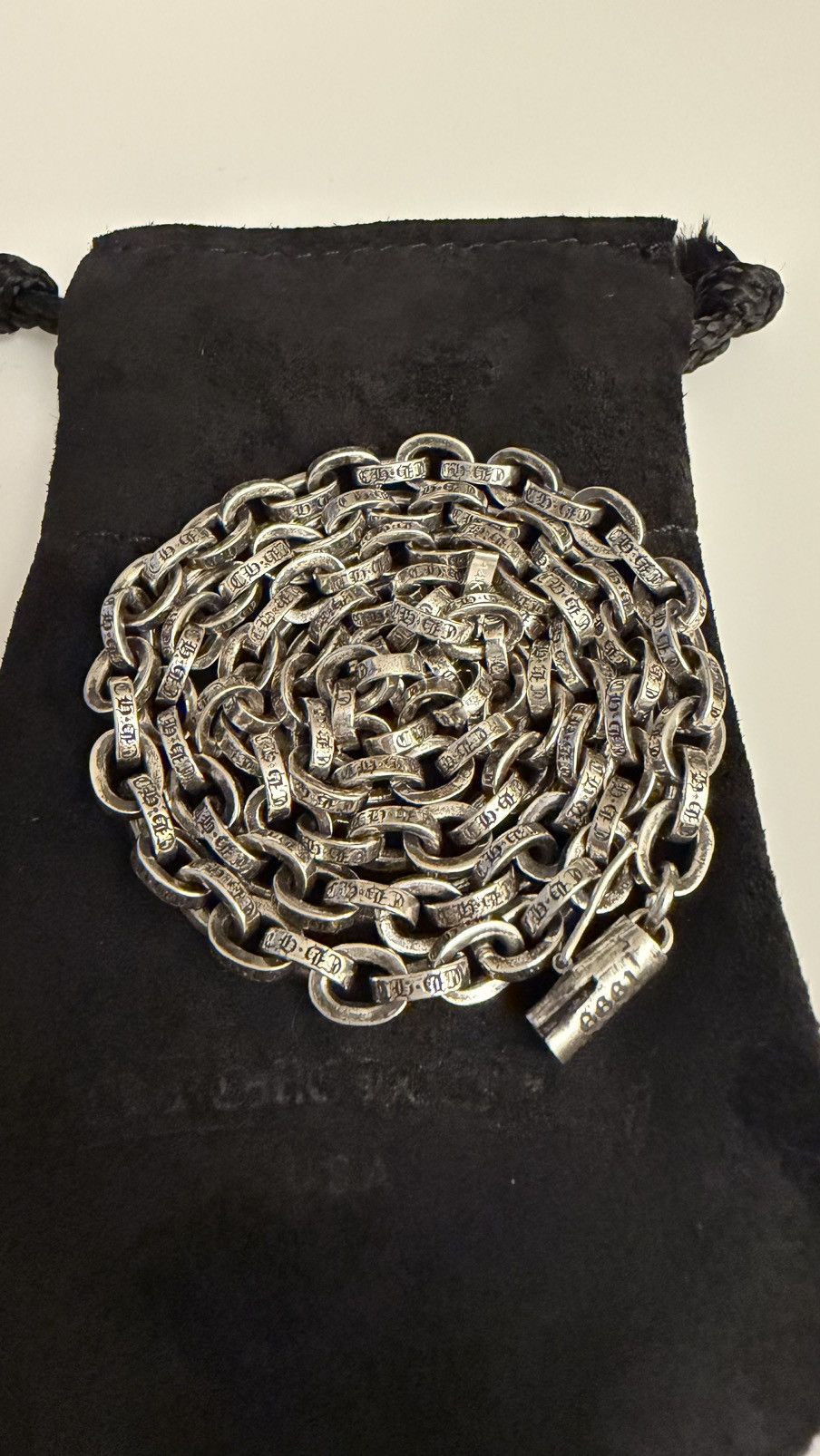 Chrome Hearts Chrome Hearts Paper Chain Necklace 18 inch Size ONE SIZE - 2 Thumbnail