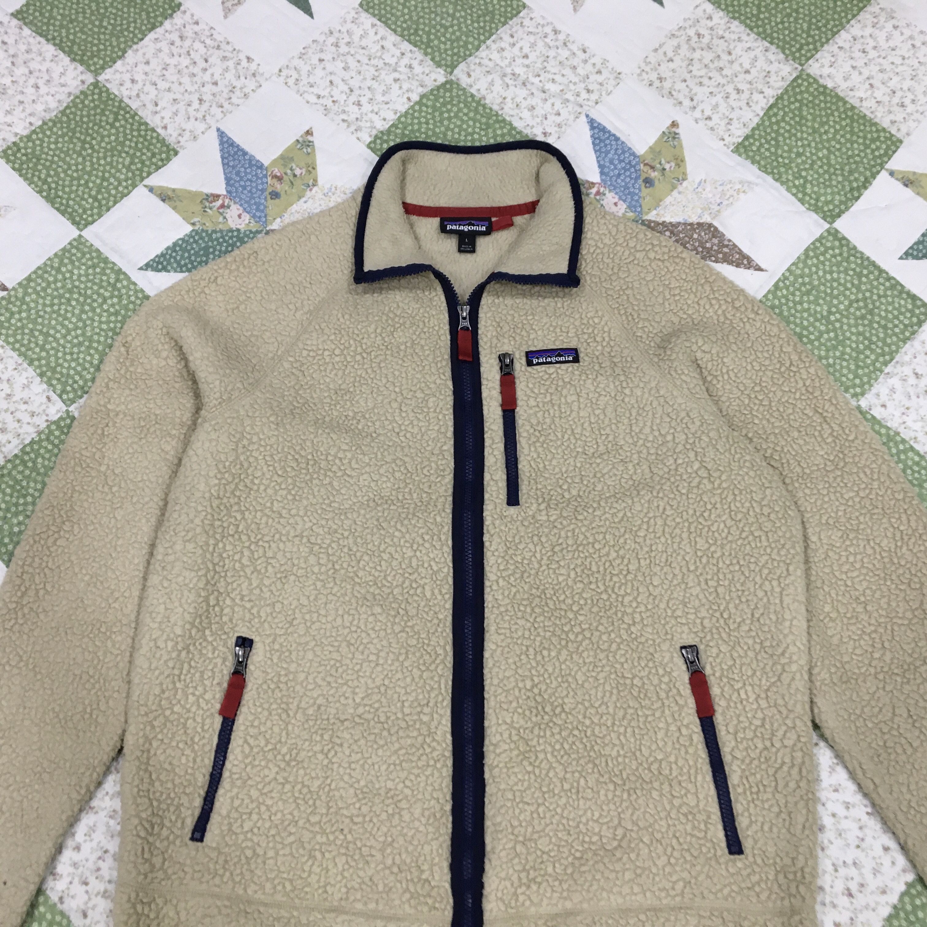 Patagonia Patagonia Zipped Up Fleece Sweater Size US L / EU 52-54 / 3 - 3 Thumbnail
