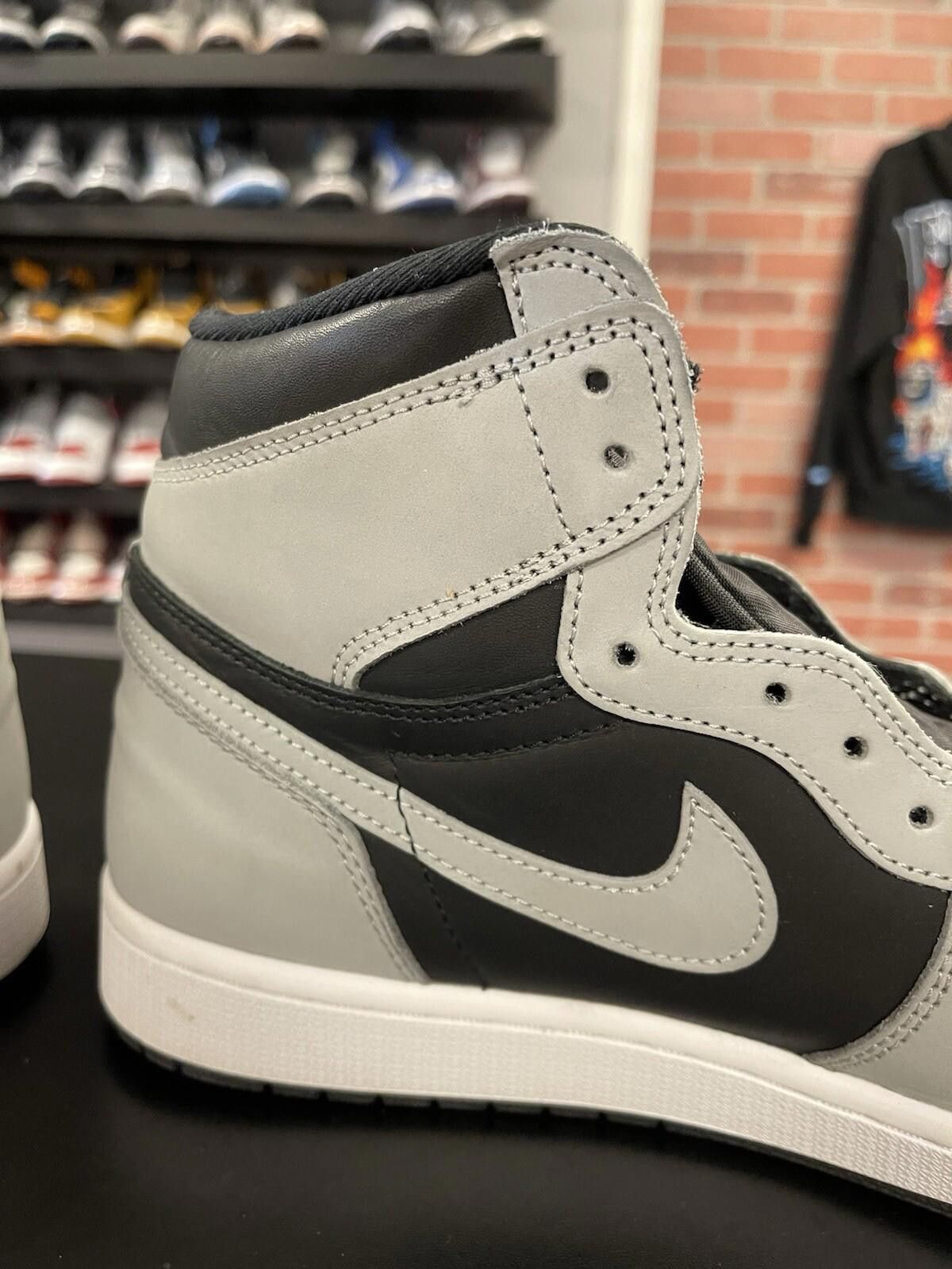 Jordan Brand Size 12 - Nike Air Jordan 1 Retro High Shadow 2.0 555088-035 Size US 12 / EU 45 - 8 Thumbnail
